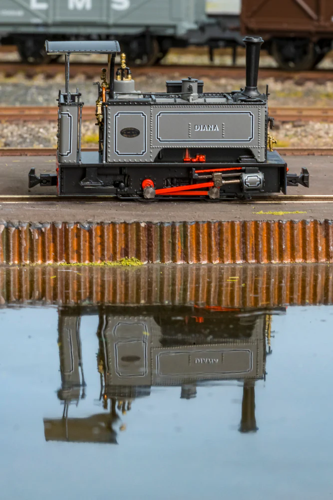 986501 Sirdar Class 0-4-0 Kerr, Stuart & Co. Long-Tank 'Diana’ Lined Grey (As Preserved) Steam Locomotive - DCC Fitted - Image 9