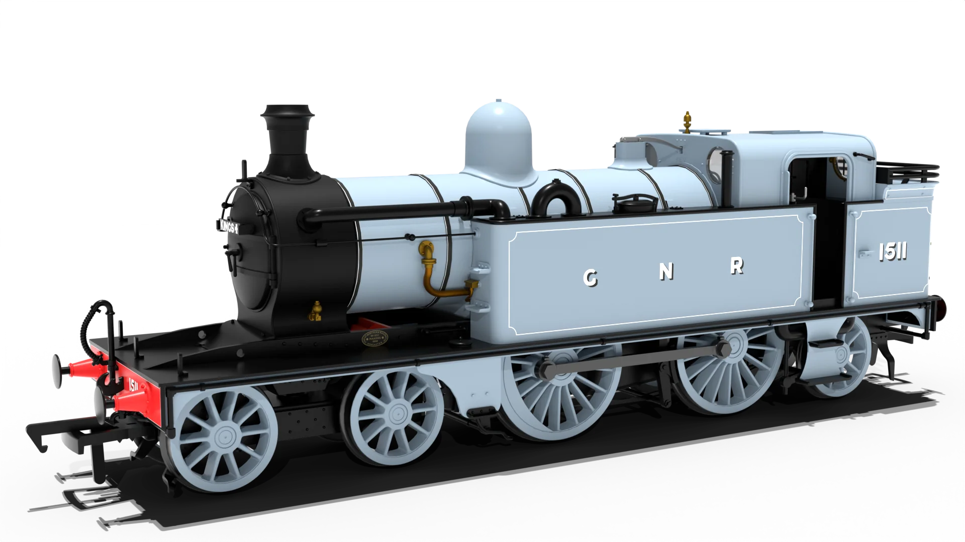 989503 GNR C2 Tank No.1511 GNR Grey Steam Locomotive - DCC Sound