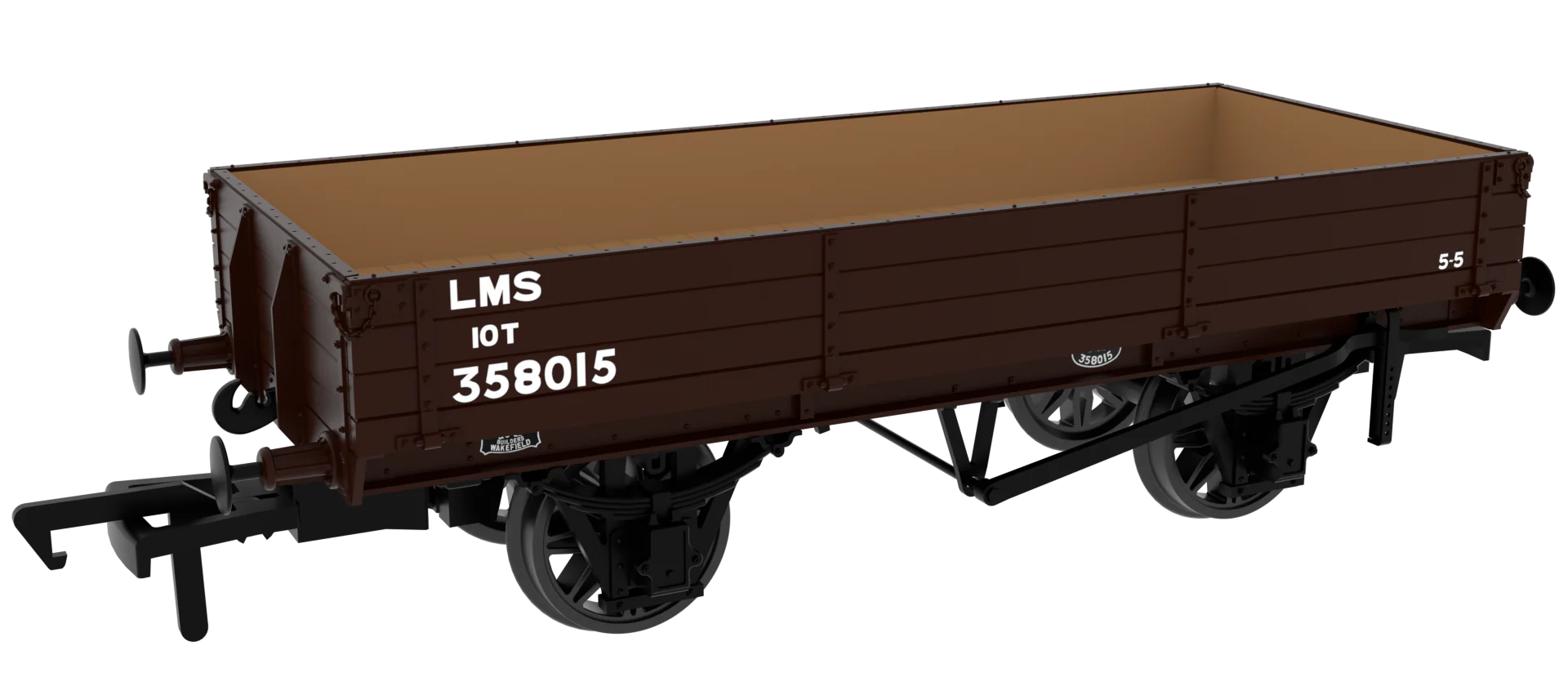 996012 GCR Dia. 6C 3-Plank Open - No. 358015 LMS Bauxite (post-’36)