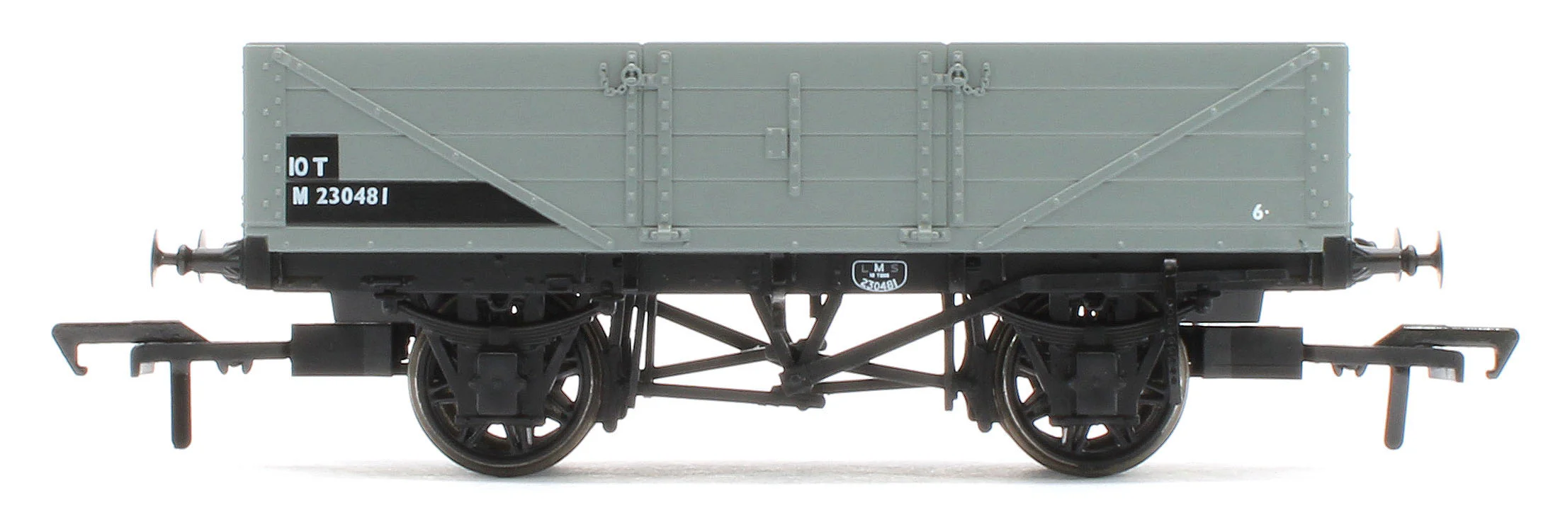 950010 LNWR D84 4-Plank Open BR Grey No.M230481 - Image 2