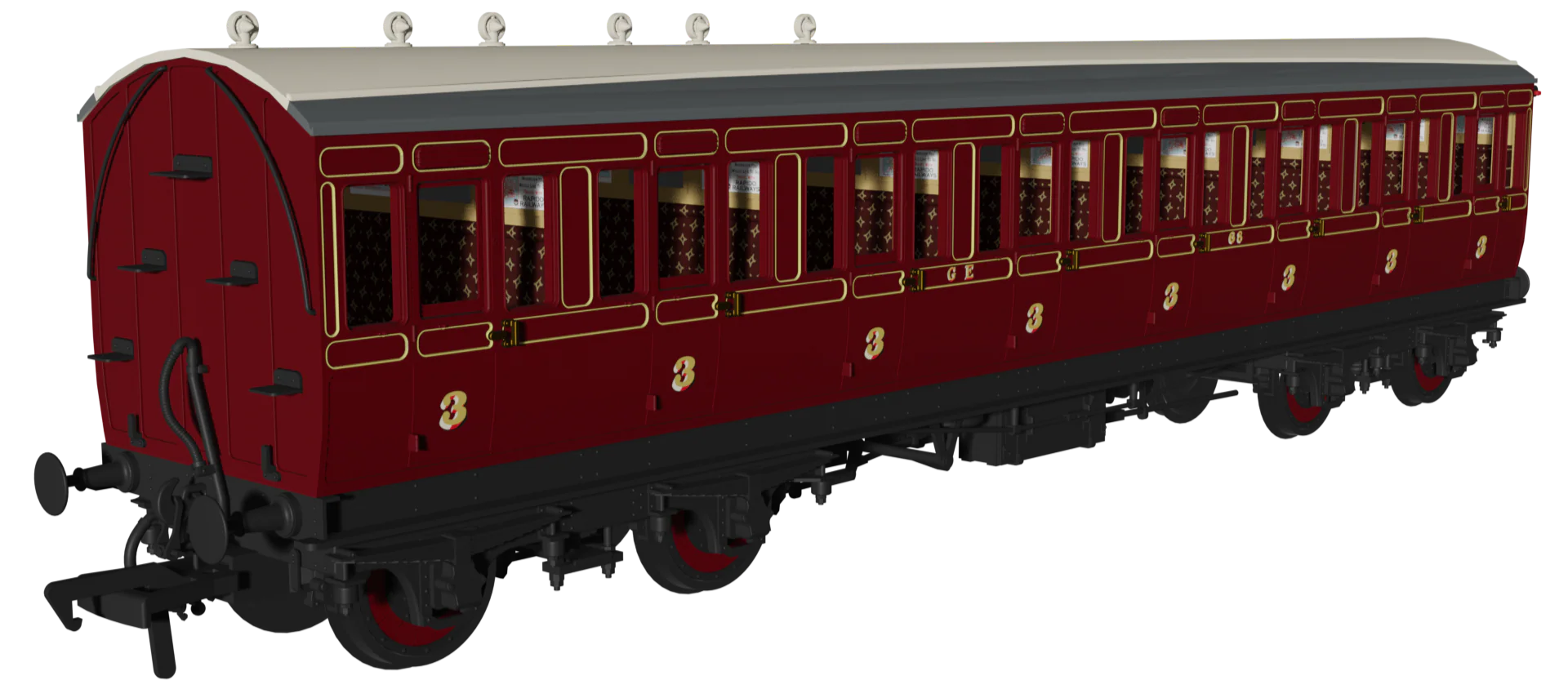 978145 ‘Evolution’ 48’ Great Eastern Railway Crimson Third No.68