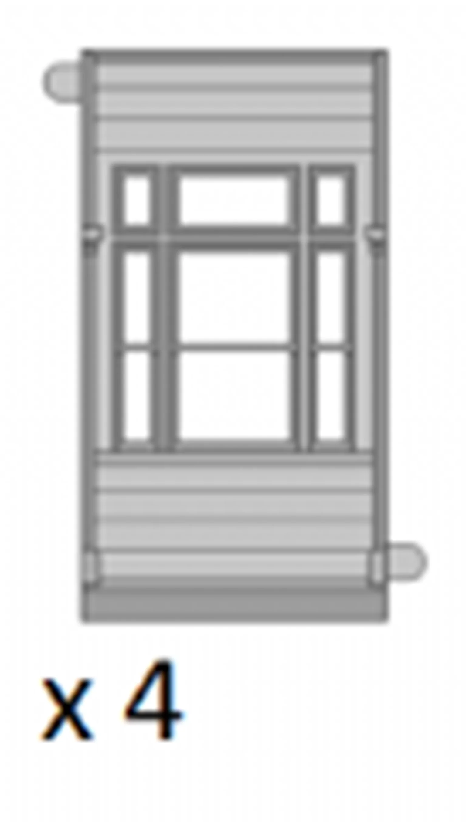 GJ02 4 x Window Panels - Image 2