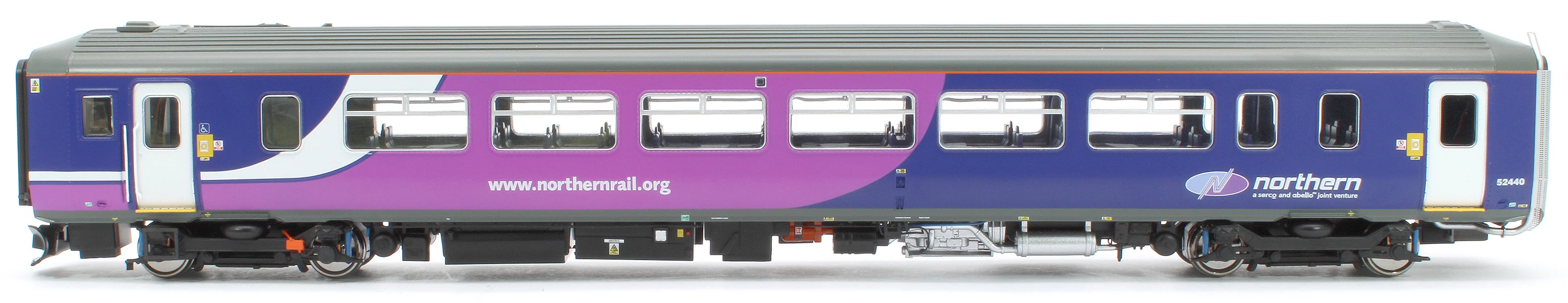 RT156-422 Class 156 Northern Midnight Blue Livery 2 Car DMU - Image 12