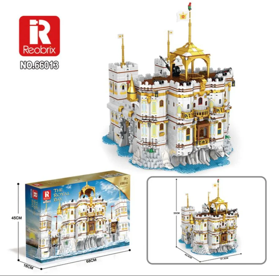 66013 The Royal Bay 4168pc Construction Set - Image 6