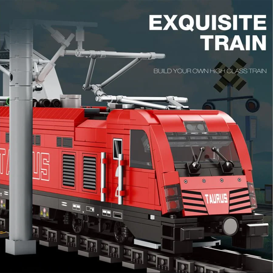 66020A European Electric Locomotive 1939pc Construction Set - Image 2