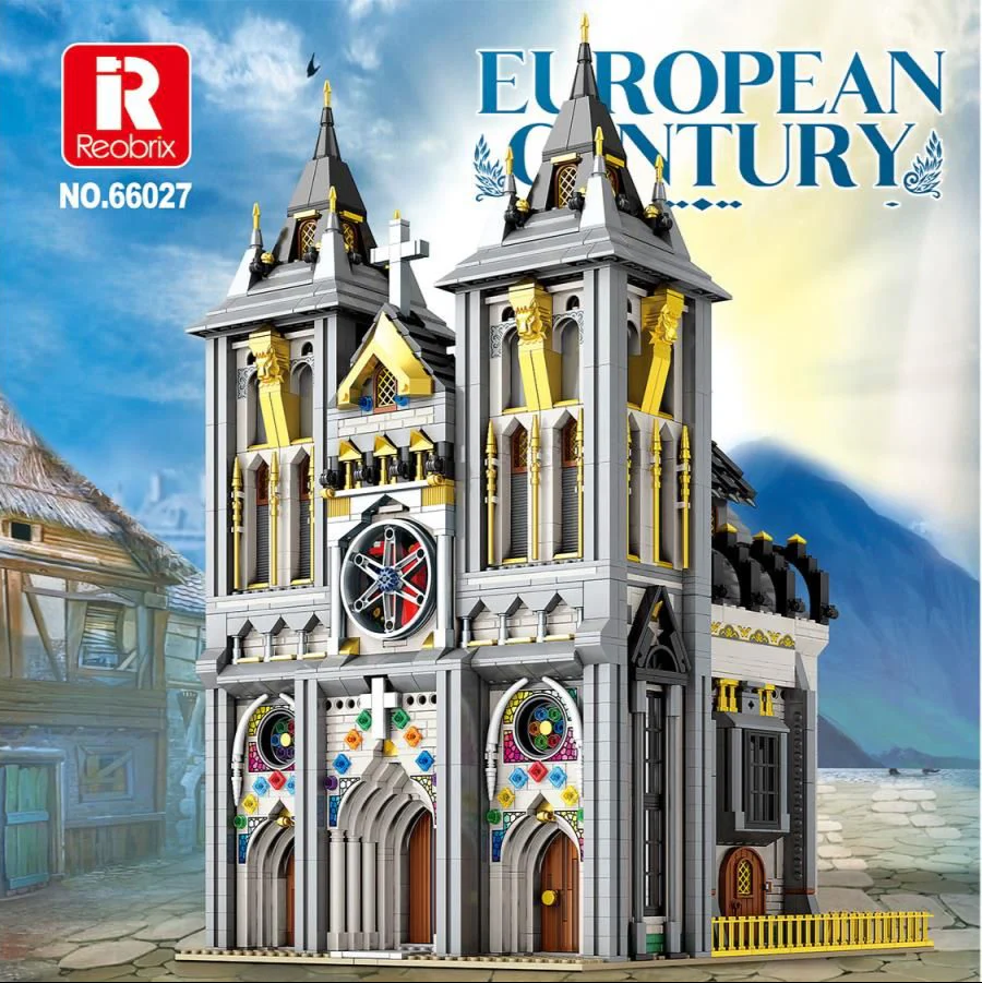 66027 Medieval Church 3468pc Construction Set - Image 7