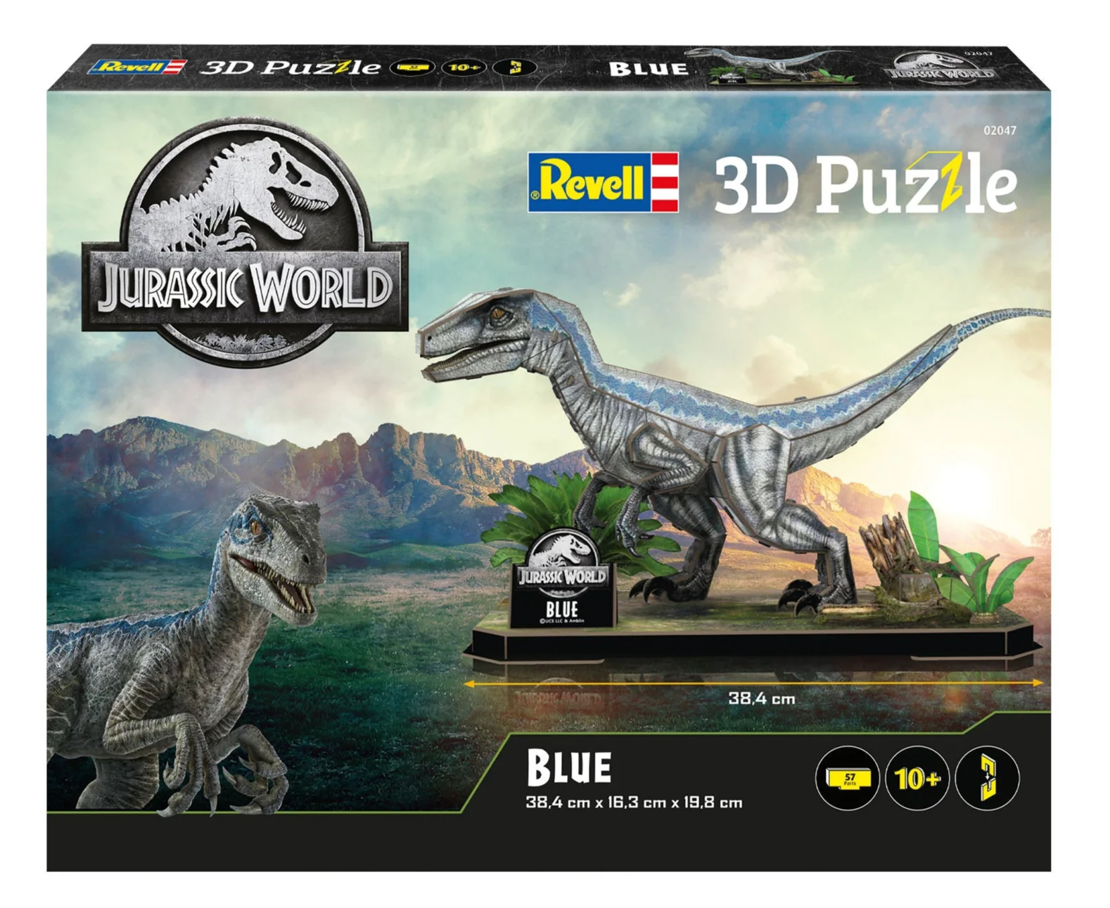 00247 Jurassic World - Blue Model Kit - Image 3