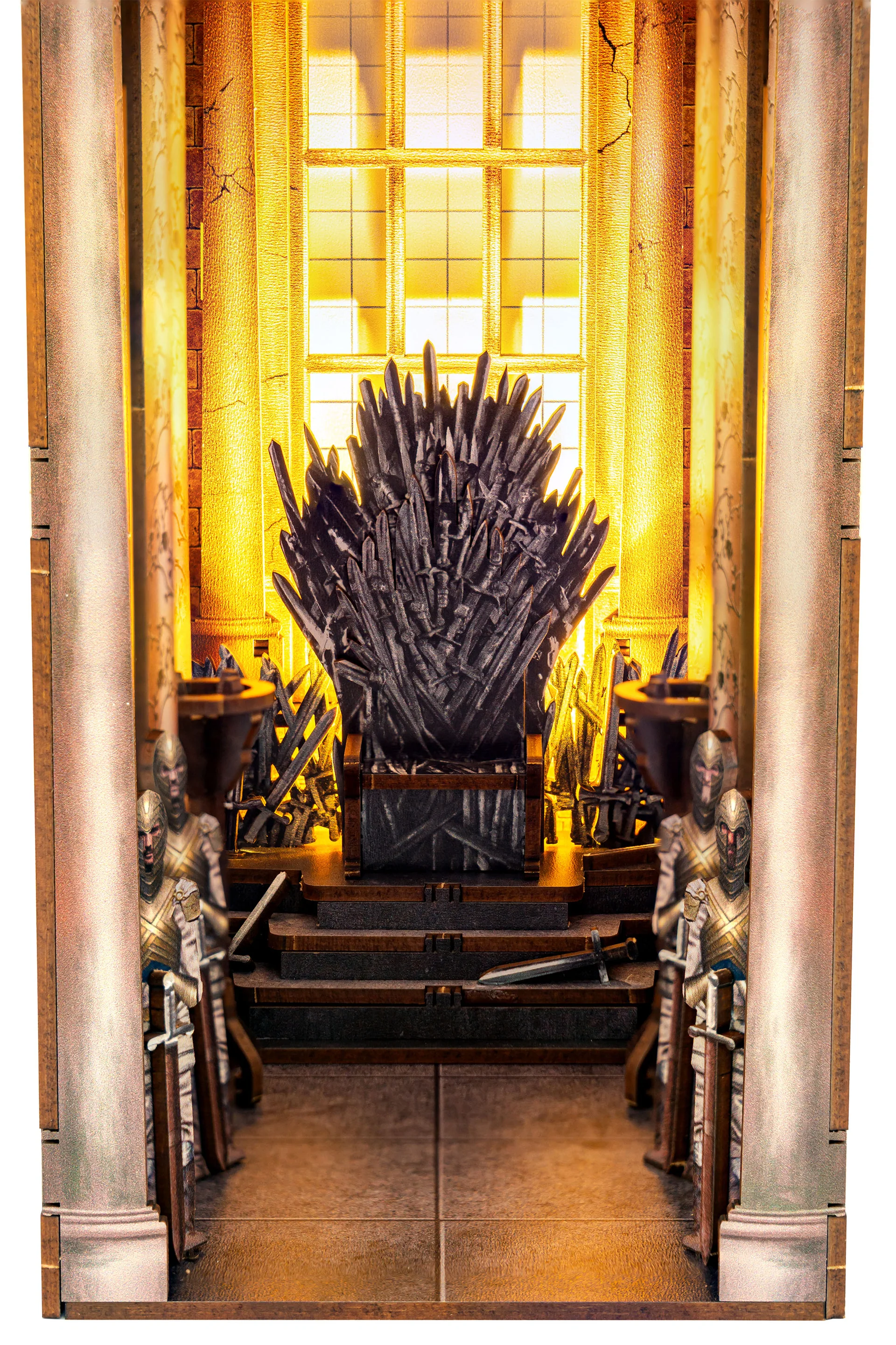 00531 House of the Dragon Iron Throne Tiny Adventures Model Kit - Image 4