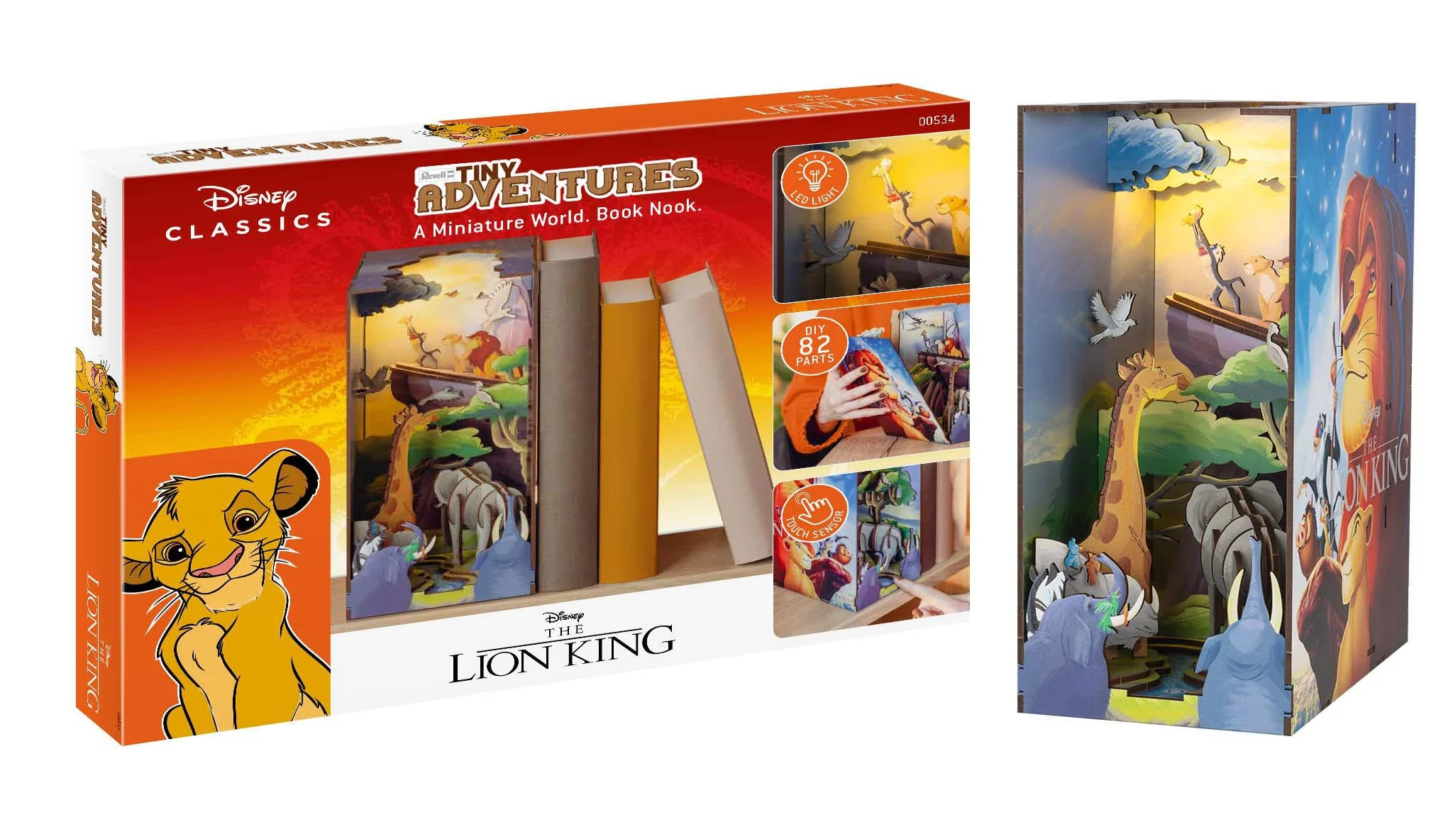 00534 The Lion King Tiny Adventures Model Kit
