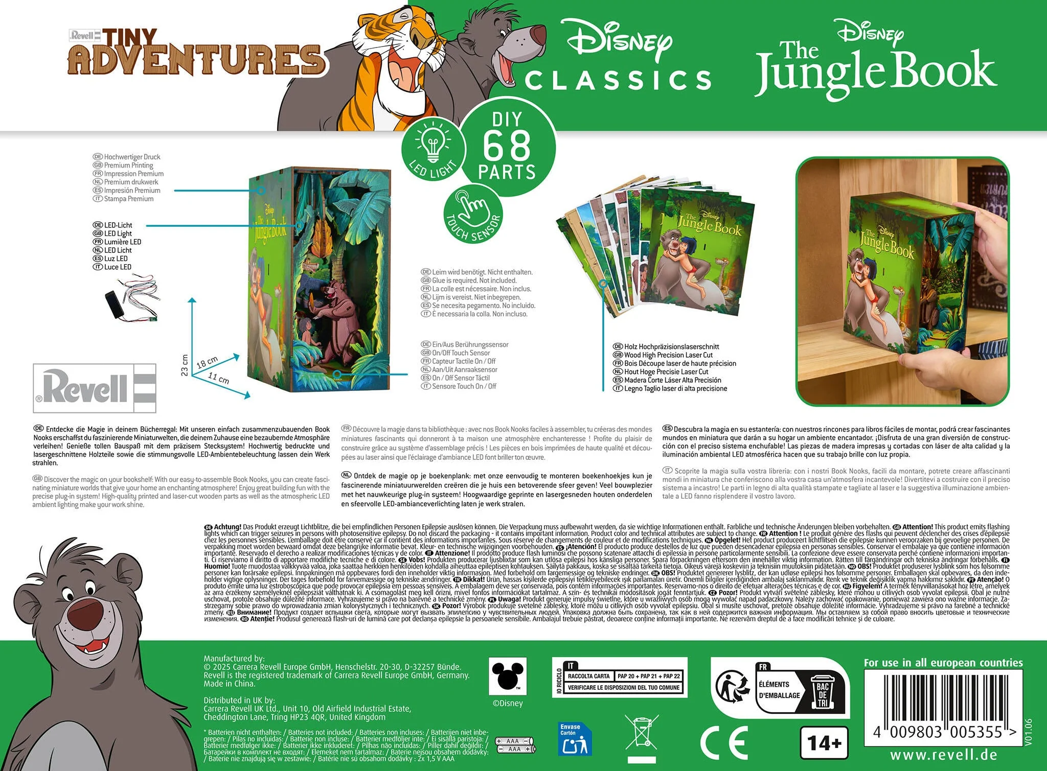 00535 The Jungle Book Tiny Adventures Model Kit - Image 7