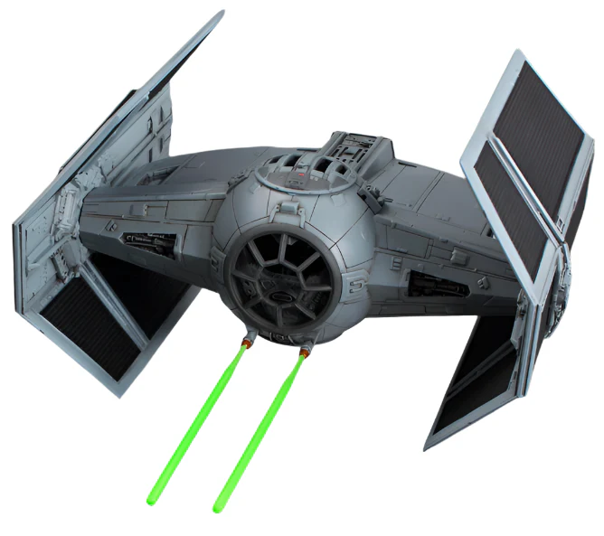 01214 Bandai Star Wars Darth Vader's TIE Fighter Model Kit - Image 6