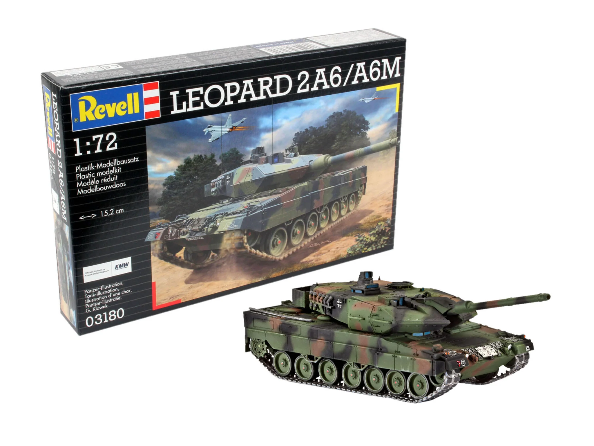 03180 Leopard 2 A6/A6M Model Kit