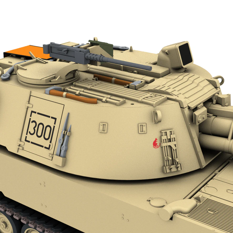 03361 US M109 A2 Tank Model Kit - Image 5