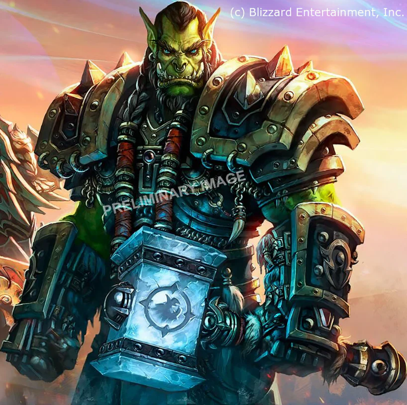 03516 Gift Set The Orc Thrall: World of Warcraft Model Kit