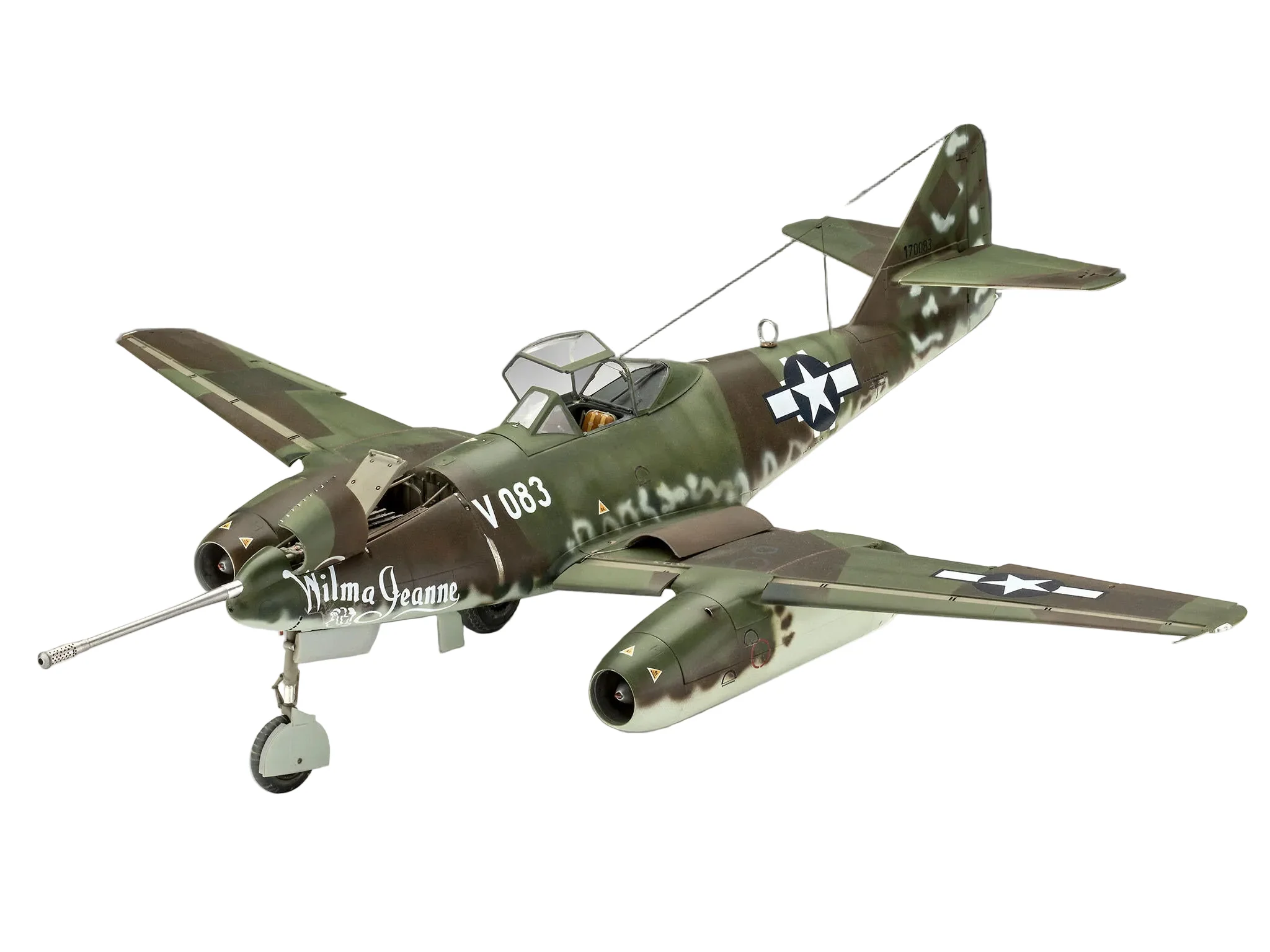 03749 Messerschmitt Me262A-1a/U4 Model Kit - Image 7