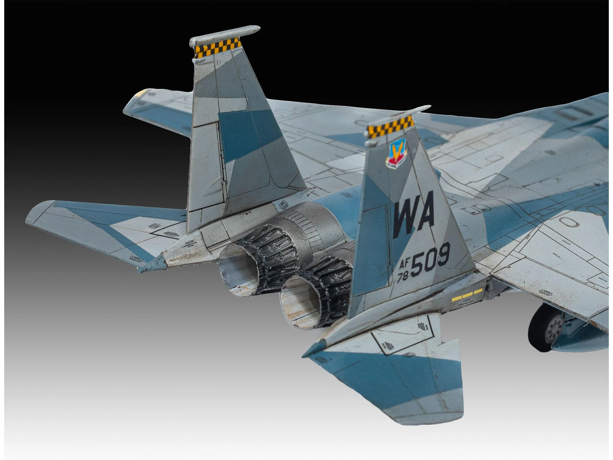 03778 Boeing F-15C Eagle Model Kit - Image 4
