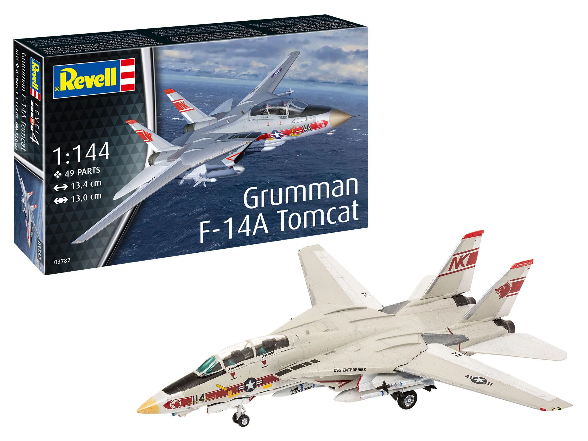 03782 Grumman F-14A Tomcat Model Kit