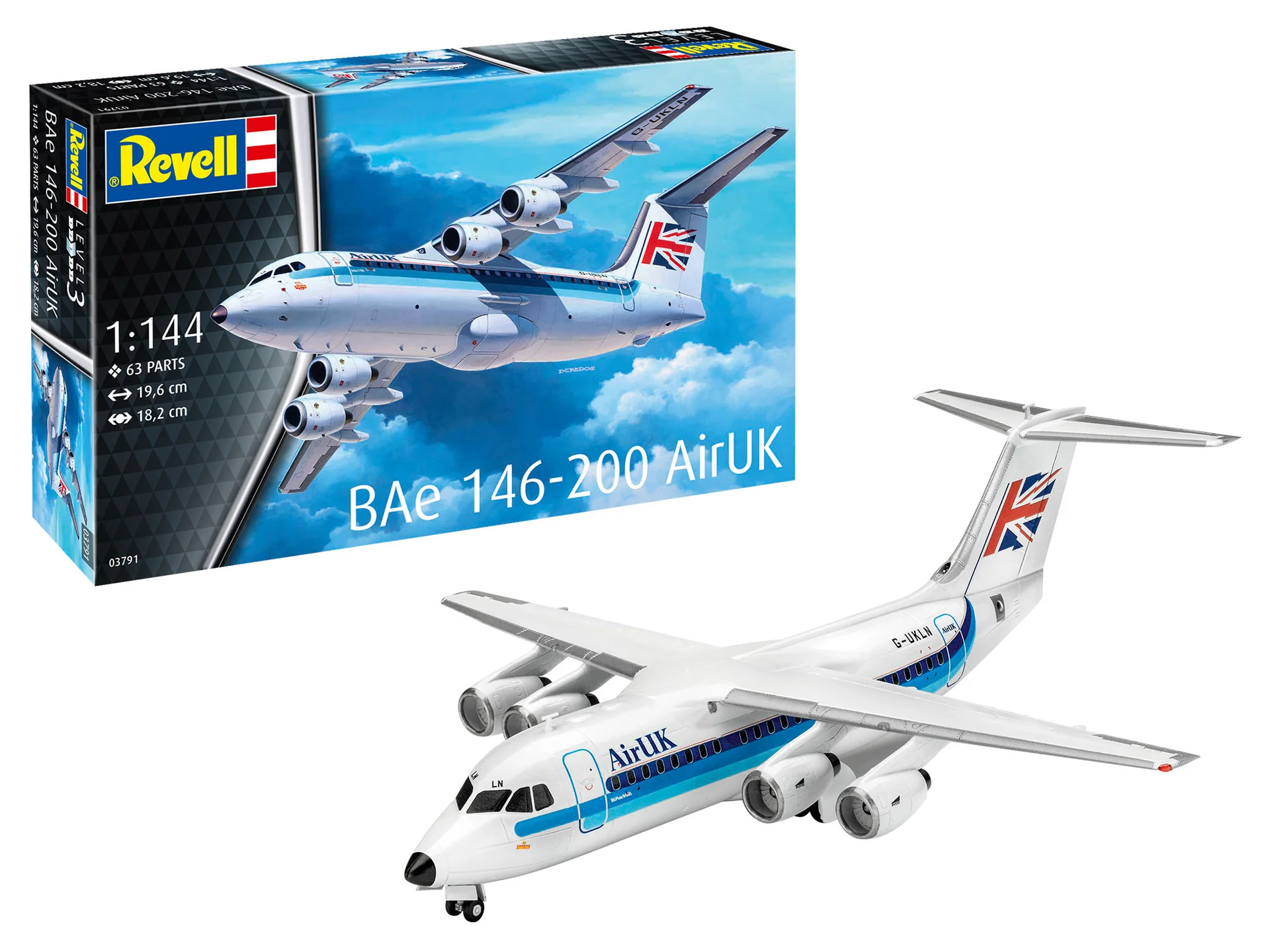 03791 BAe 146 (RJ85) Model Kit - Image 2