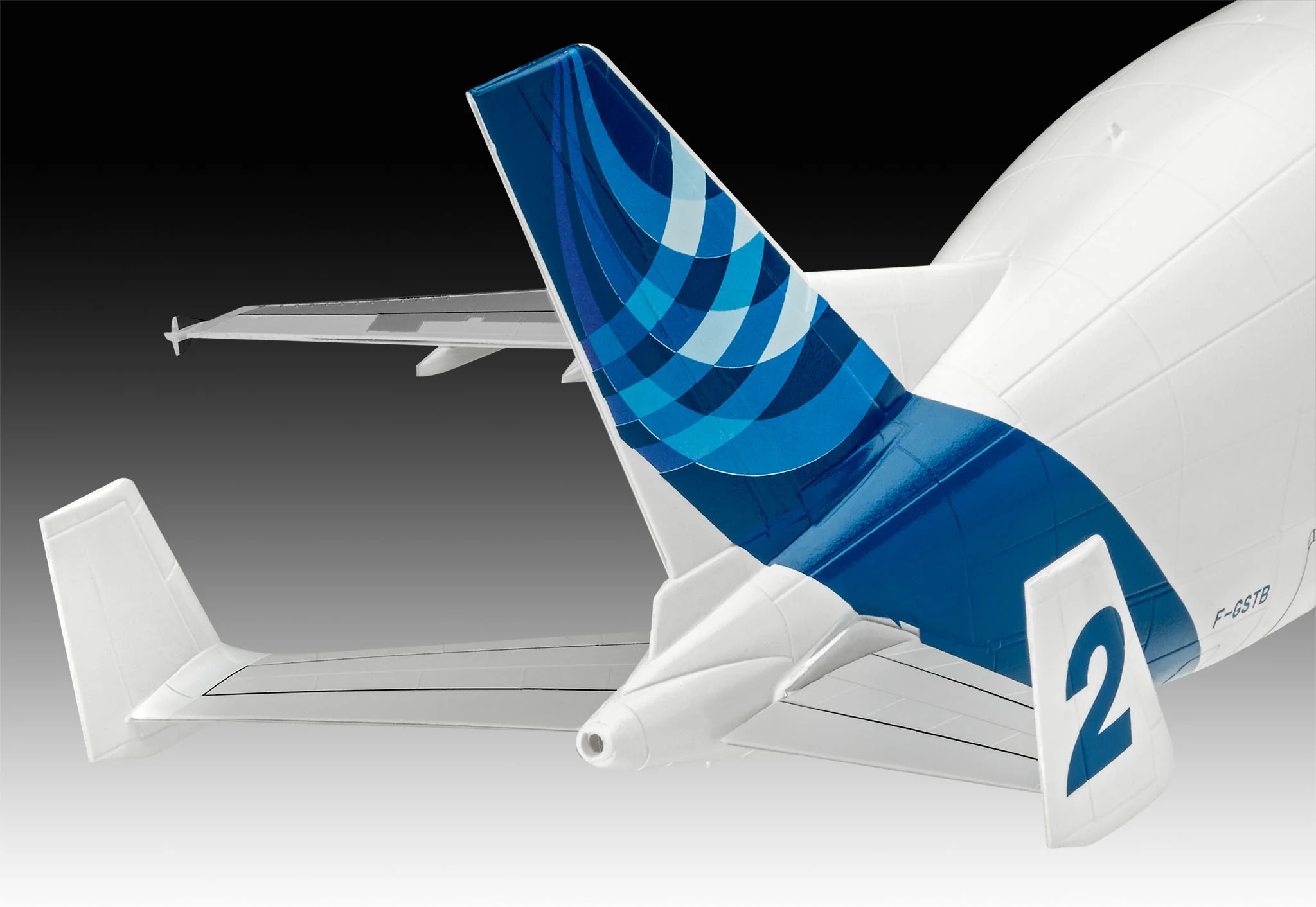 03817 Airbus A300-600ST Beluga (1:144 Scale) Model Kit - Image 4
