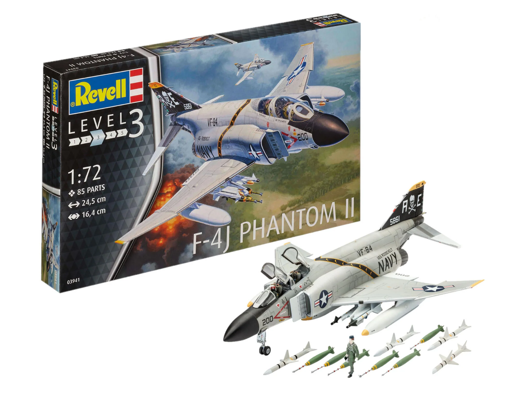 03941 F-4J Phantom II Model Kit