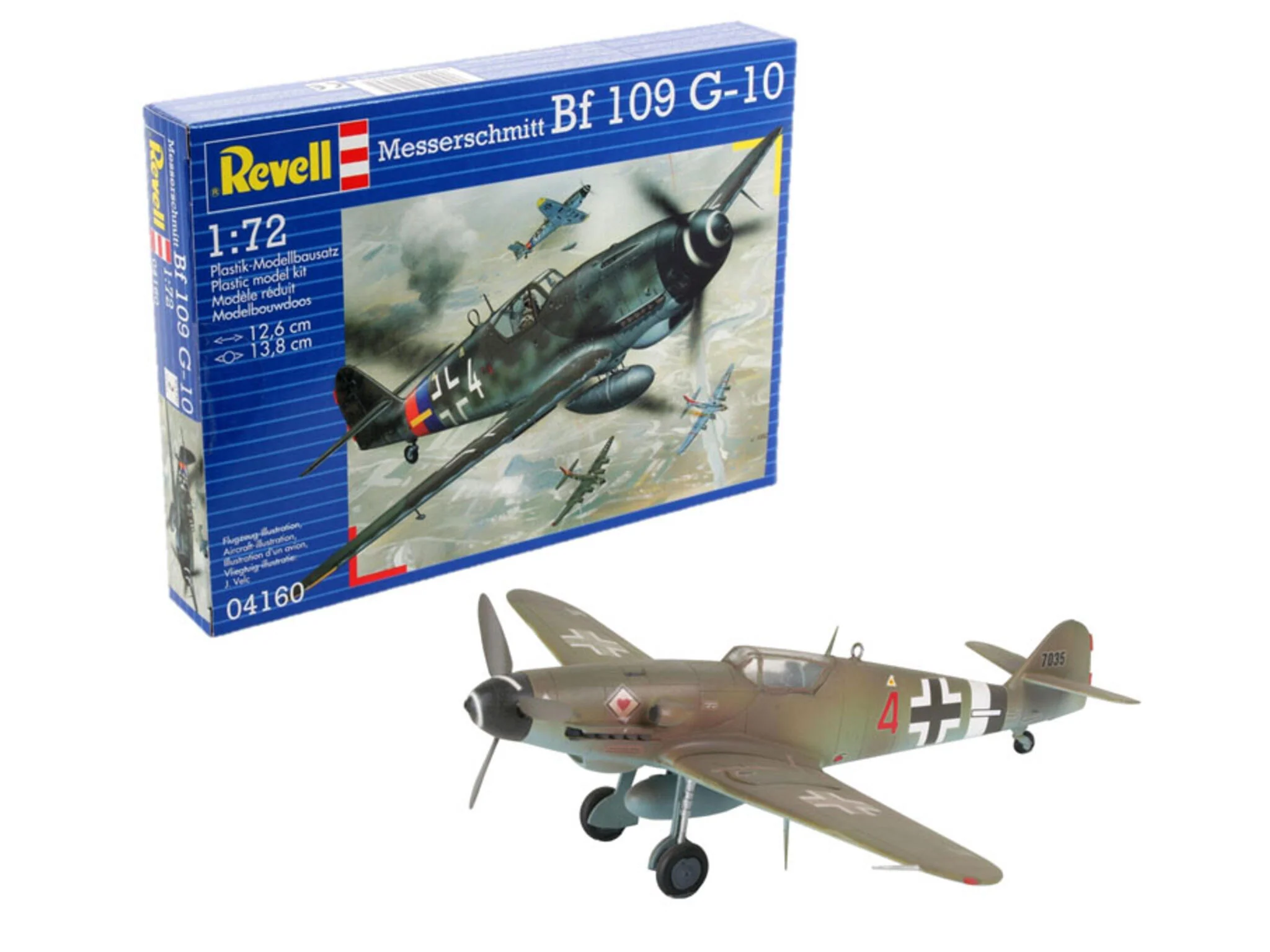 04160 Messerschmitt Bf 109 G-10 Model Kit