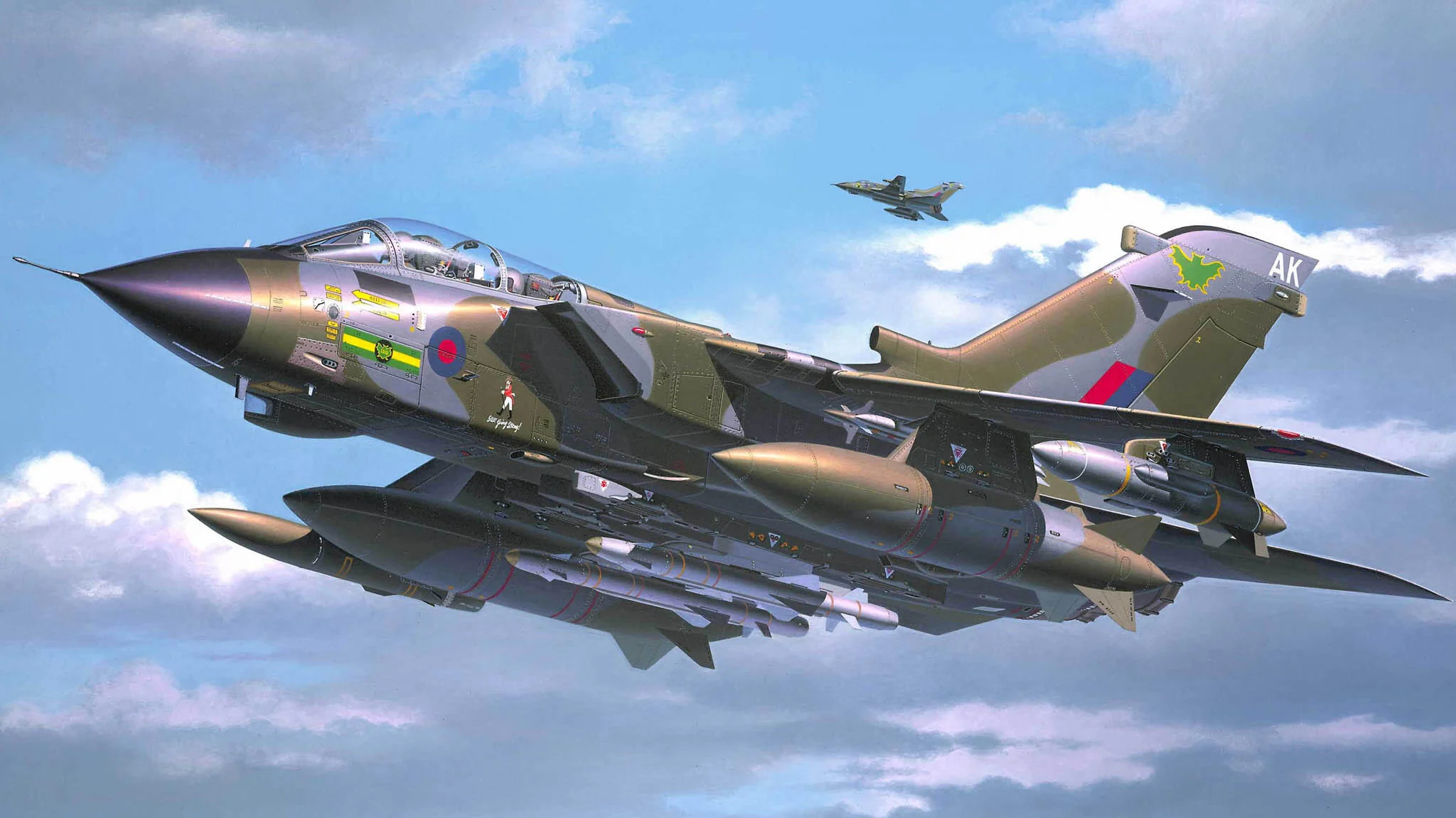 04619 Tornado GR. Mk. 1 RAF Model Kit - Image 3