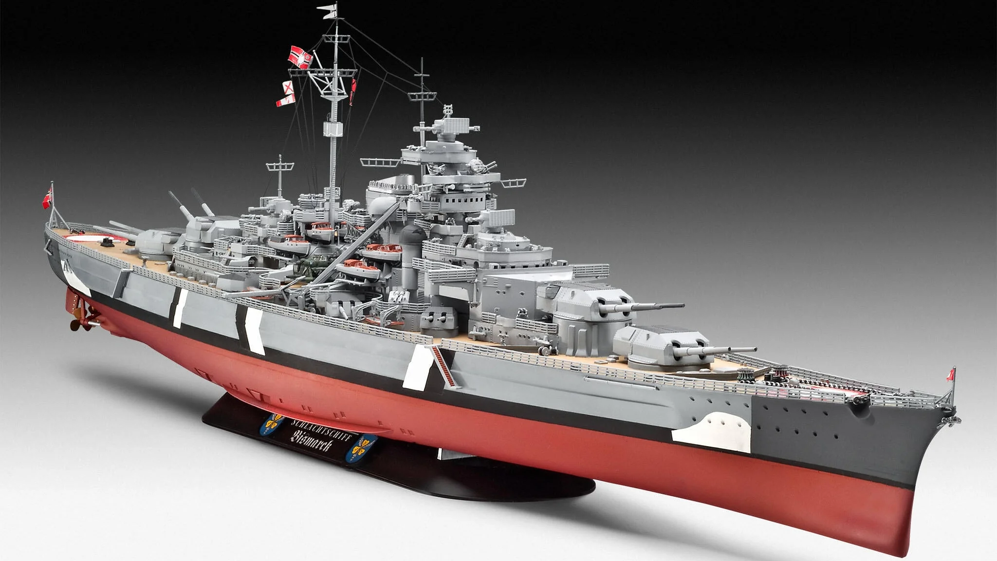 05040 German Battleship "Bismarck" Model Kit - Image 2