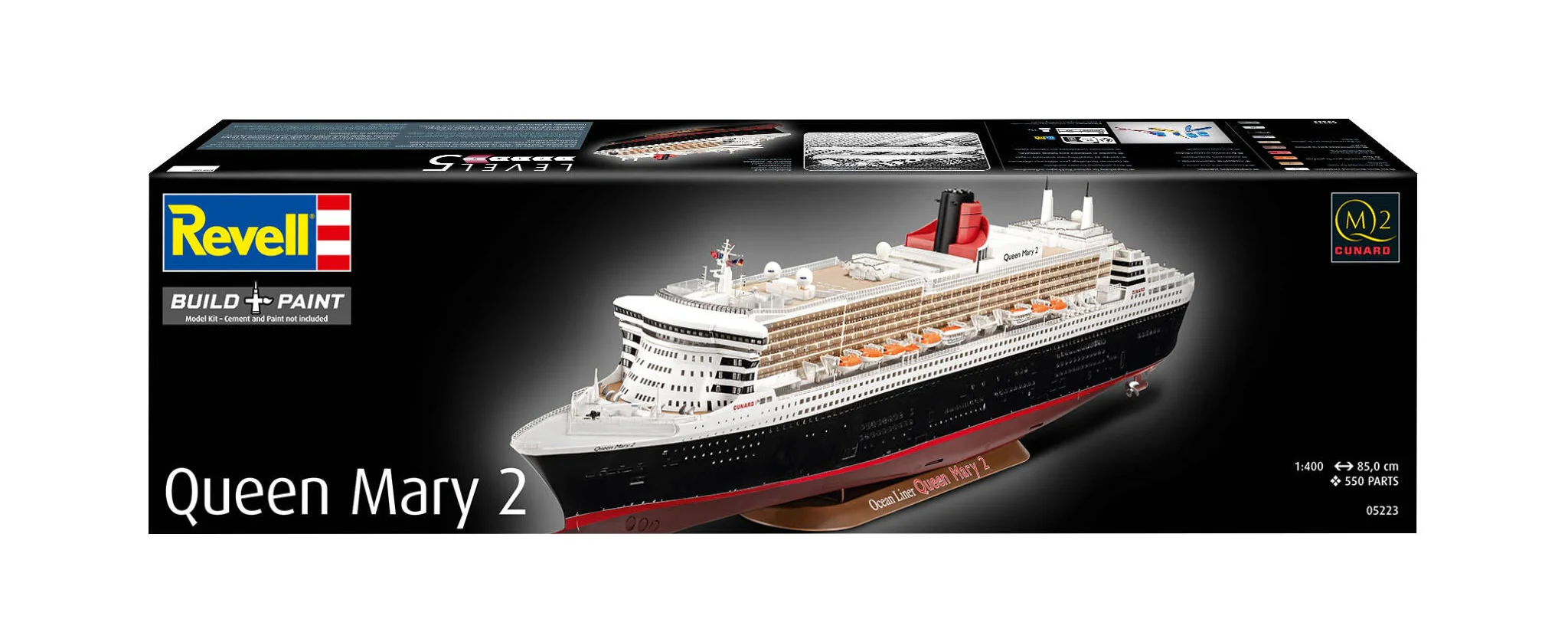 05223 Queen Mary 2 Model Kit - Image 3