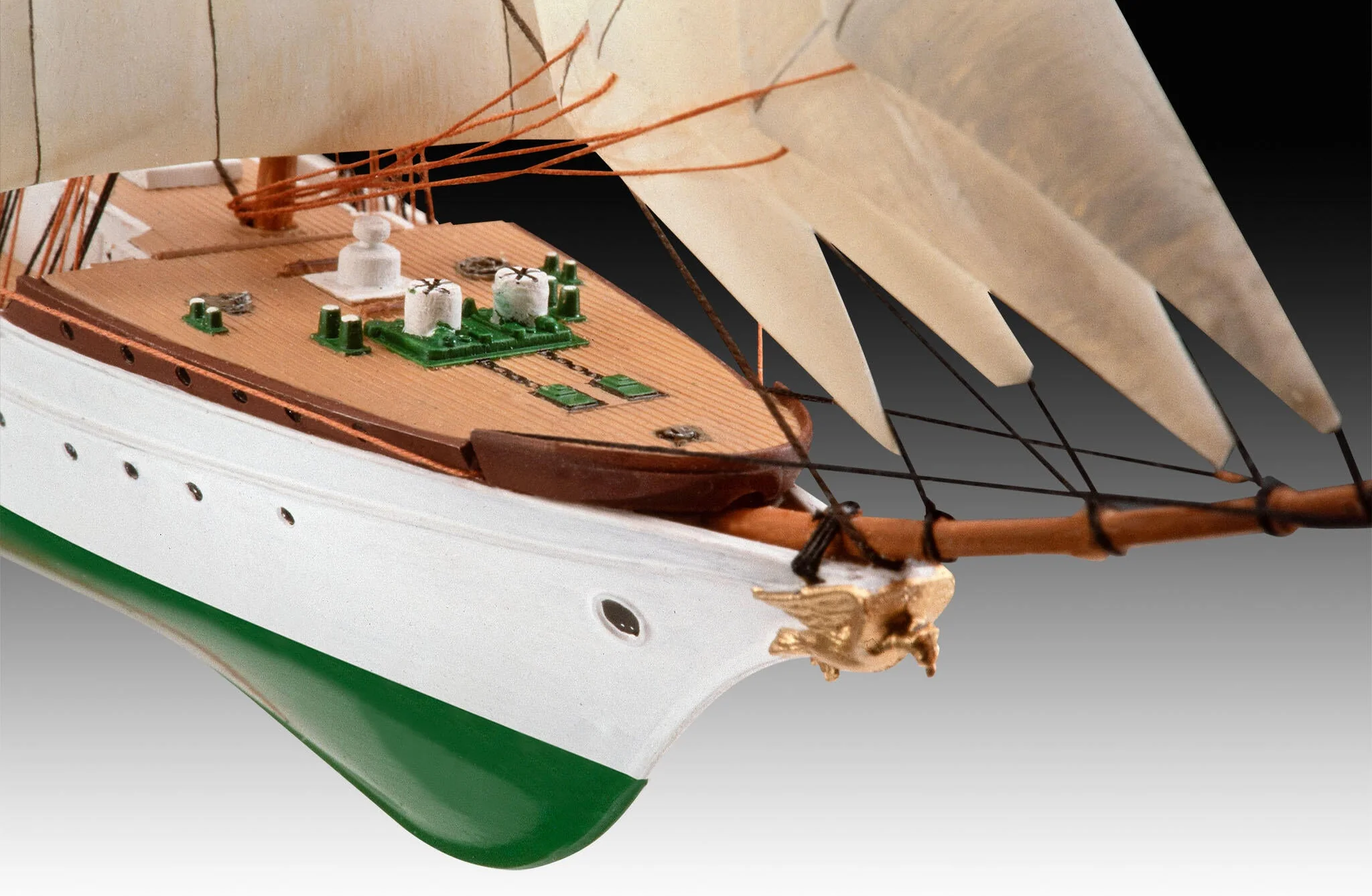 05432 Gorch Fock Model Kit - Image 4