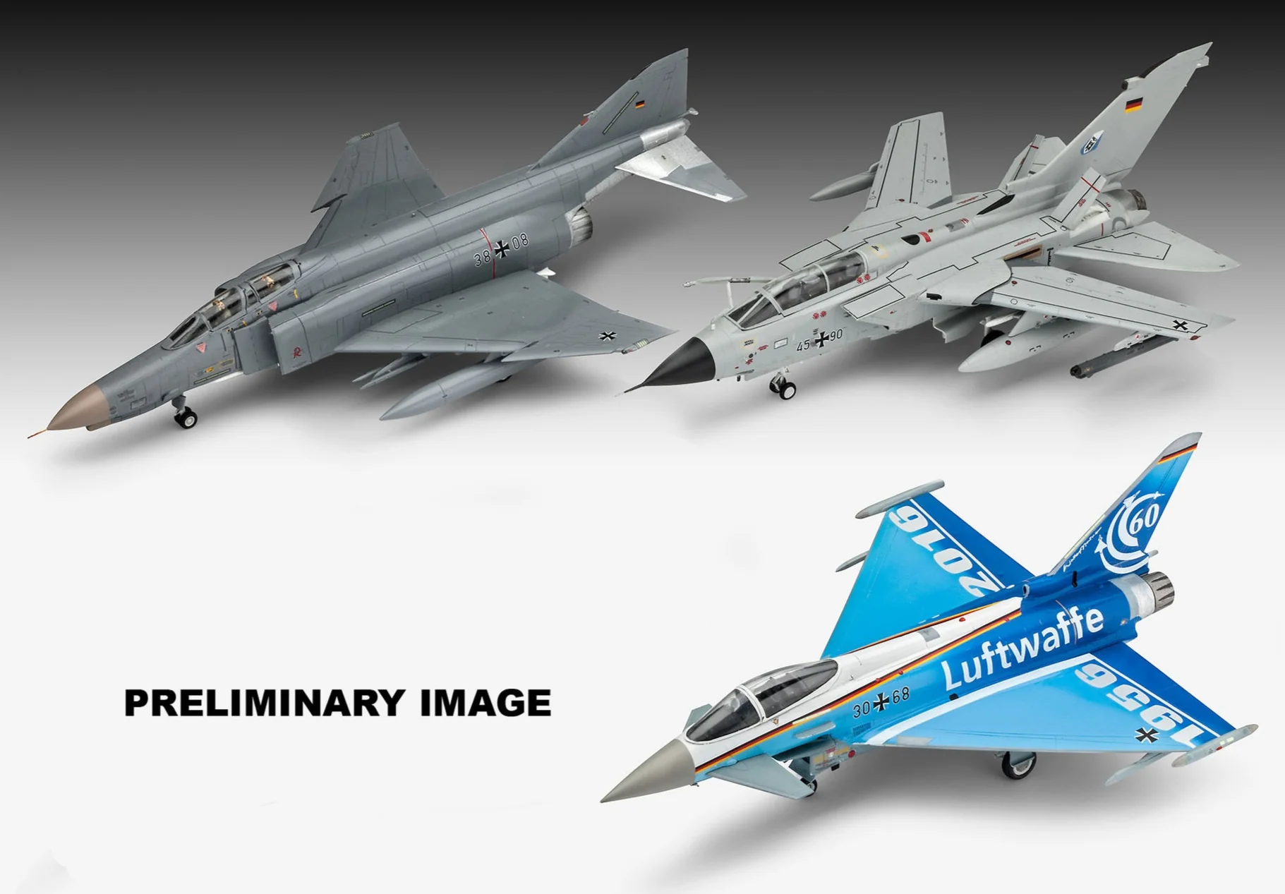 05627 Gift Set 70 Years of the German Armed Forces: Airplanes Model Kit