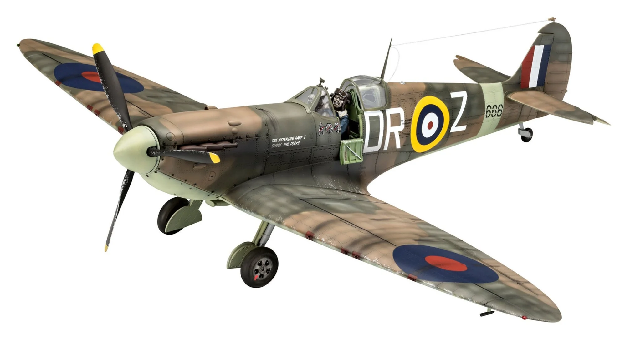 05688 Iron Maiden Aces High Spitfire Mk.II Gift Set (1:32 Scale) Model Kit - Image 2