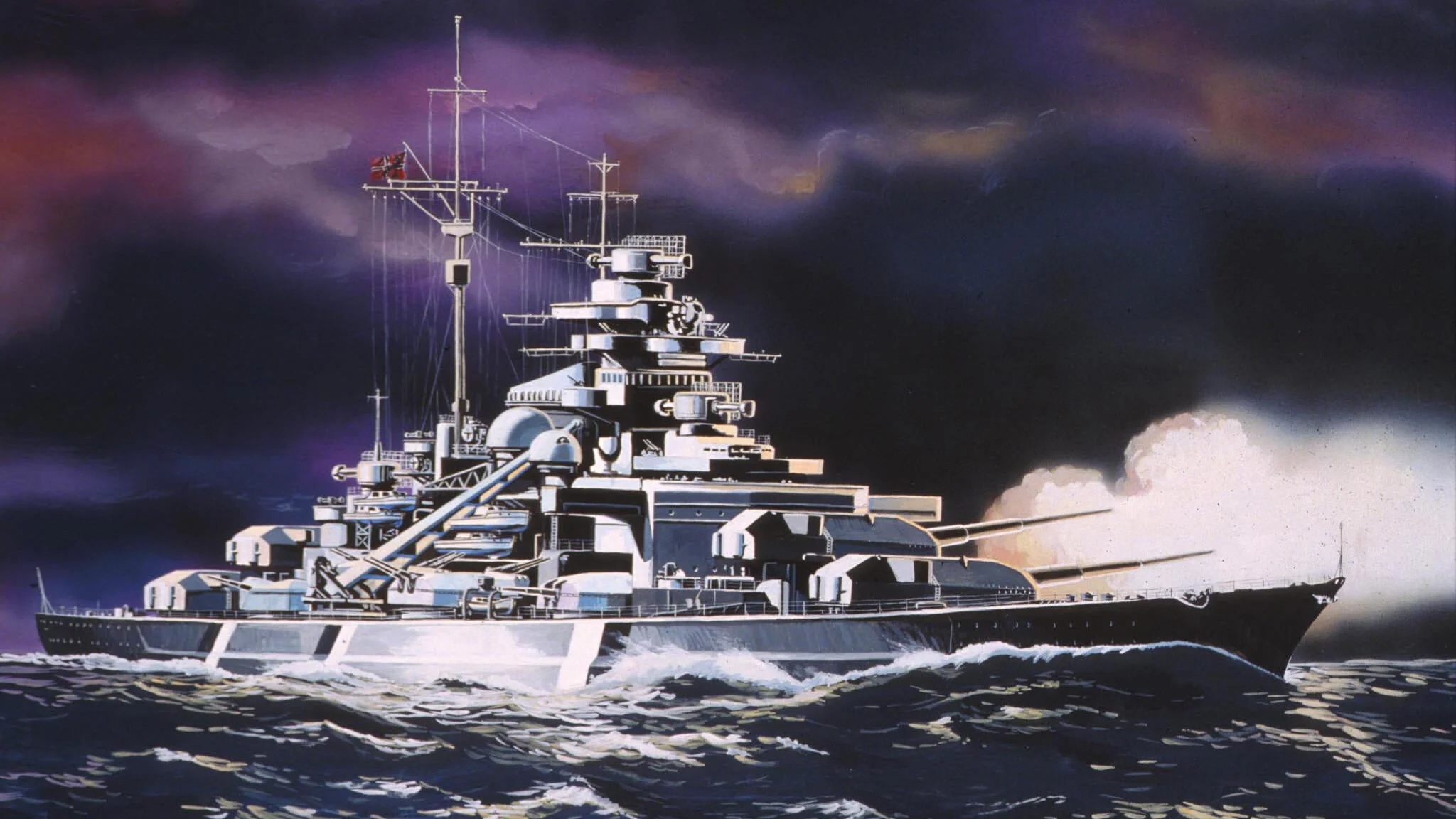 05802 German Battleship "Bismarck" Model Kit - Image 2