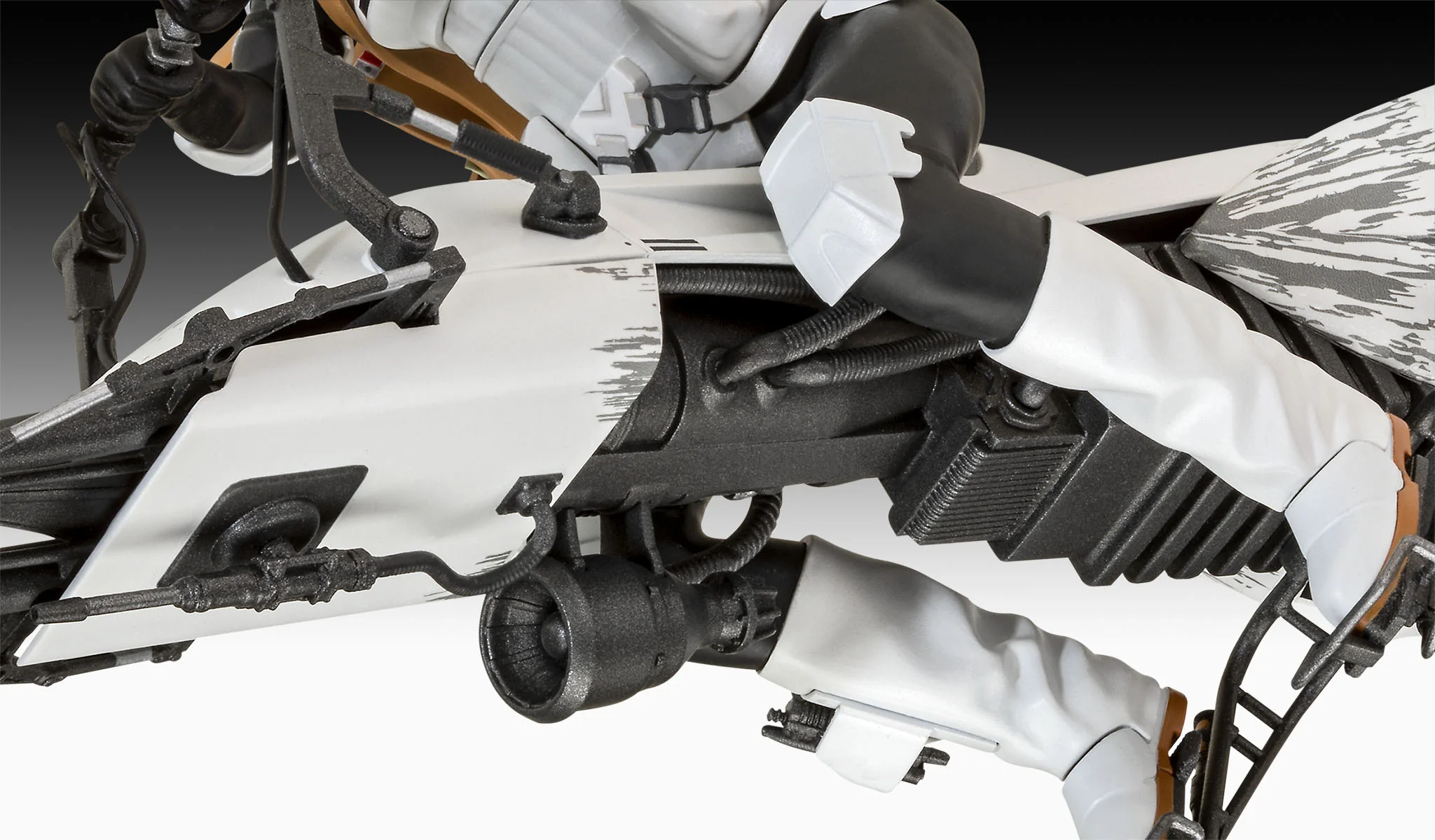 06786 Star Wars The Mandalorian Speeder Bike Model Kit - Image 4