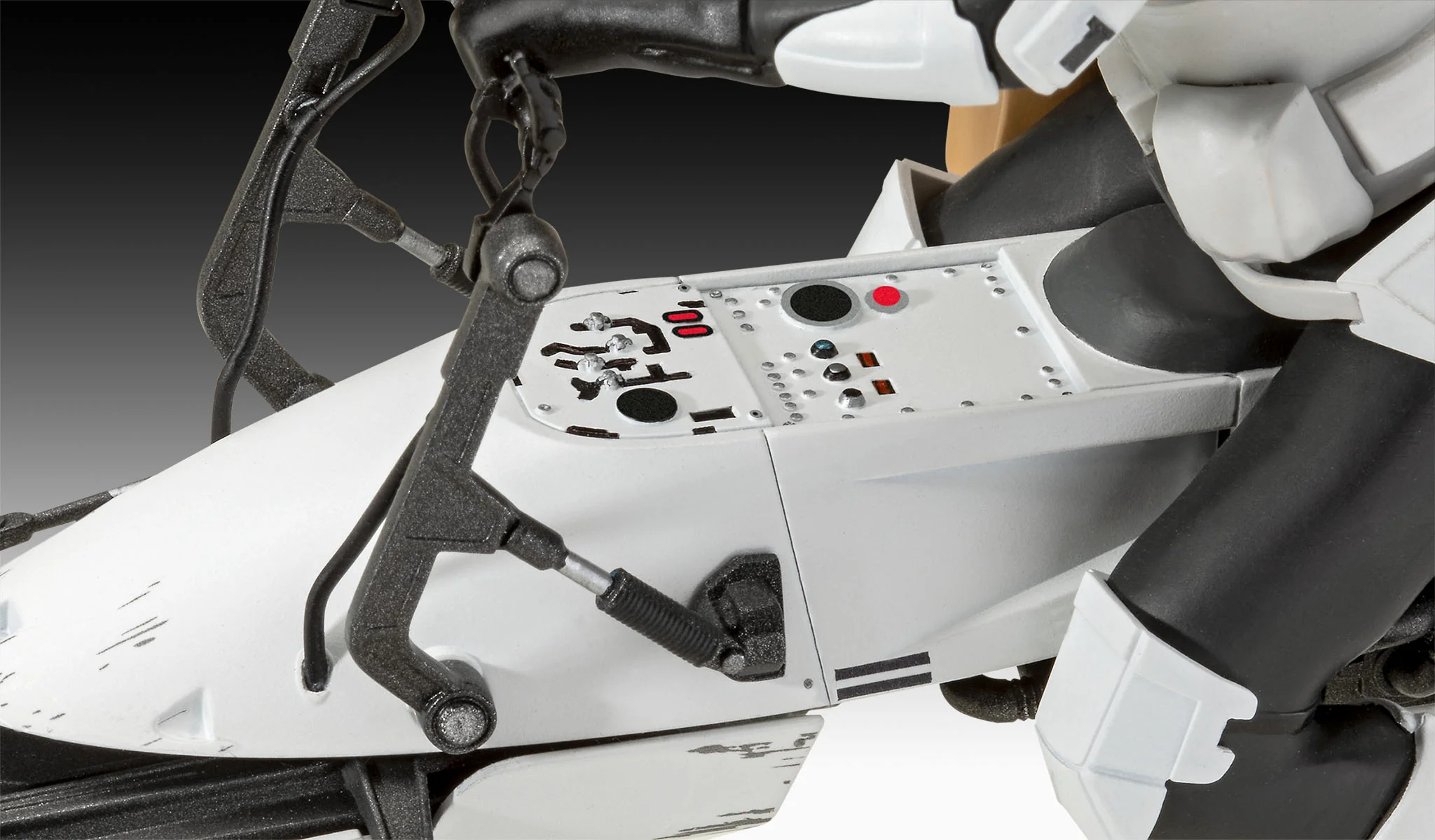 06786 Star Wars The Mandalorian Speeder Bike Model Kit - Image 5