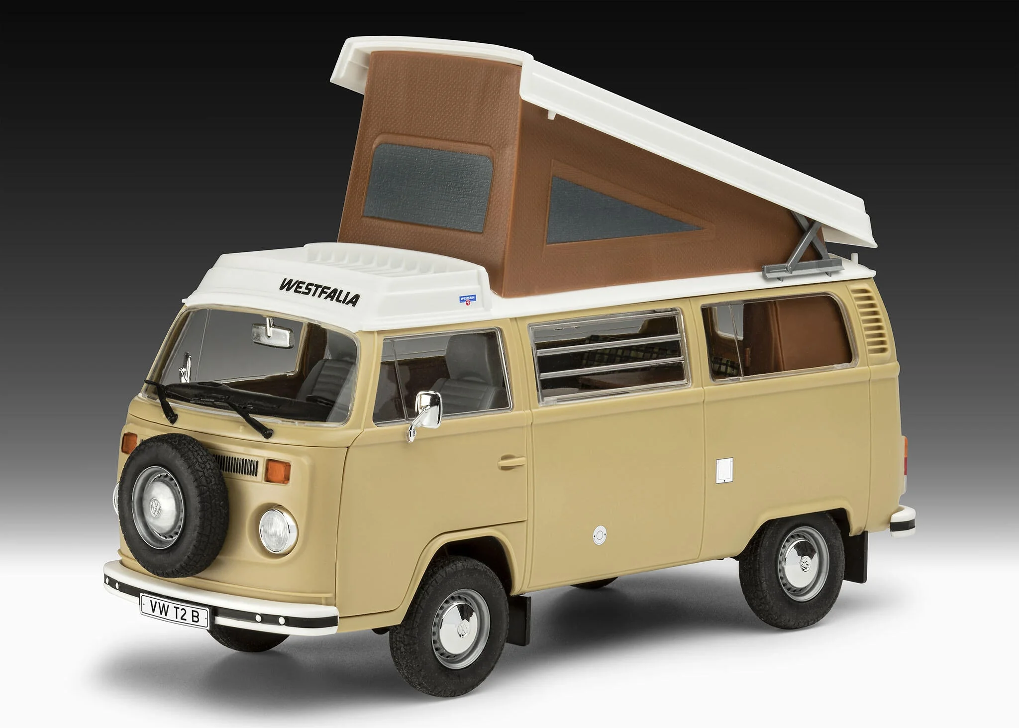 07676 VW T2 Camper (Click System) Model Kit - Image 2