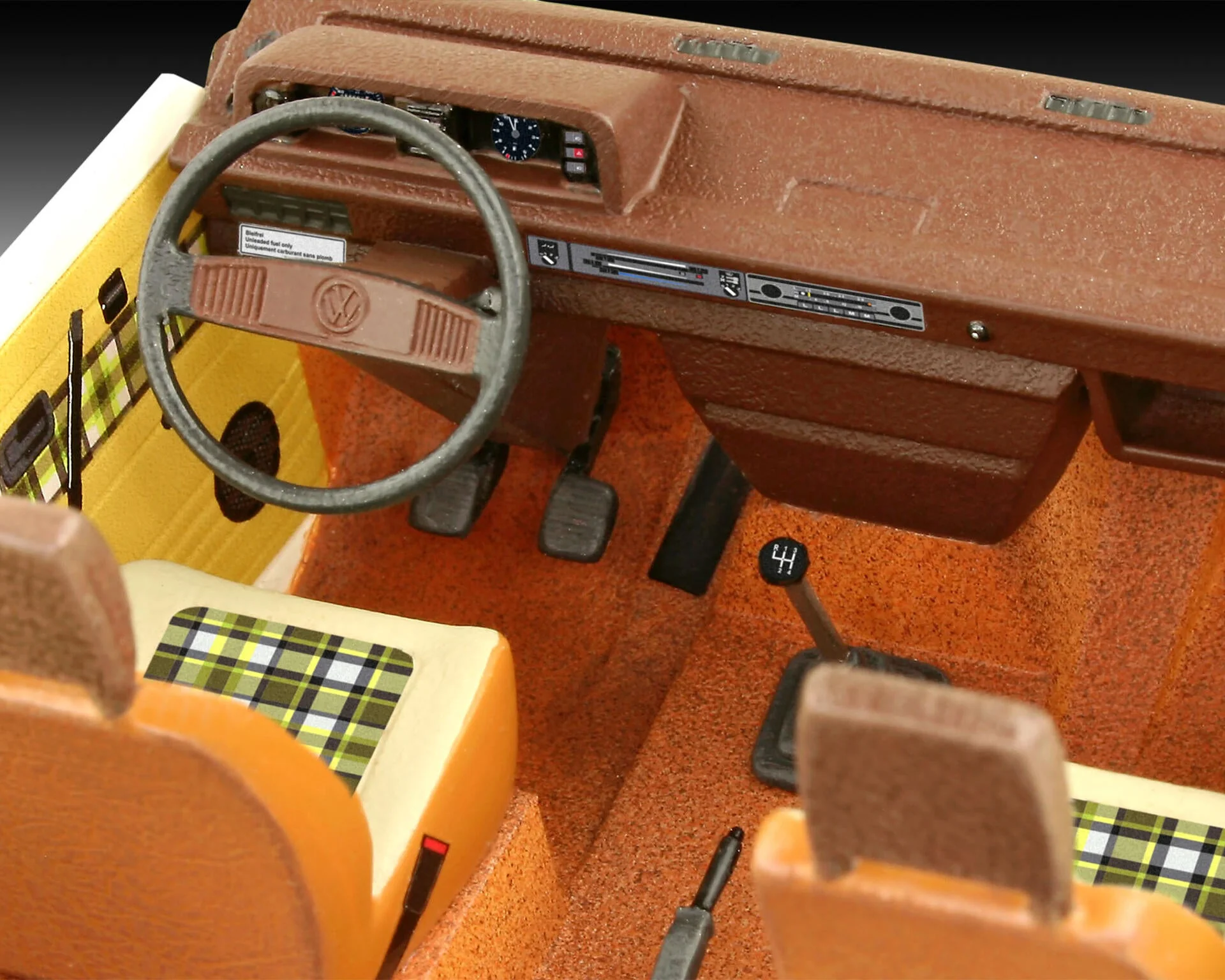 07706 VW T3 Bus Model Kit - Image 4