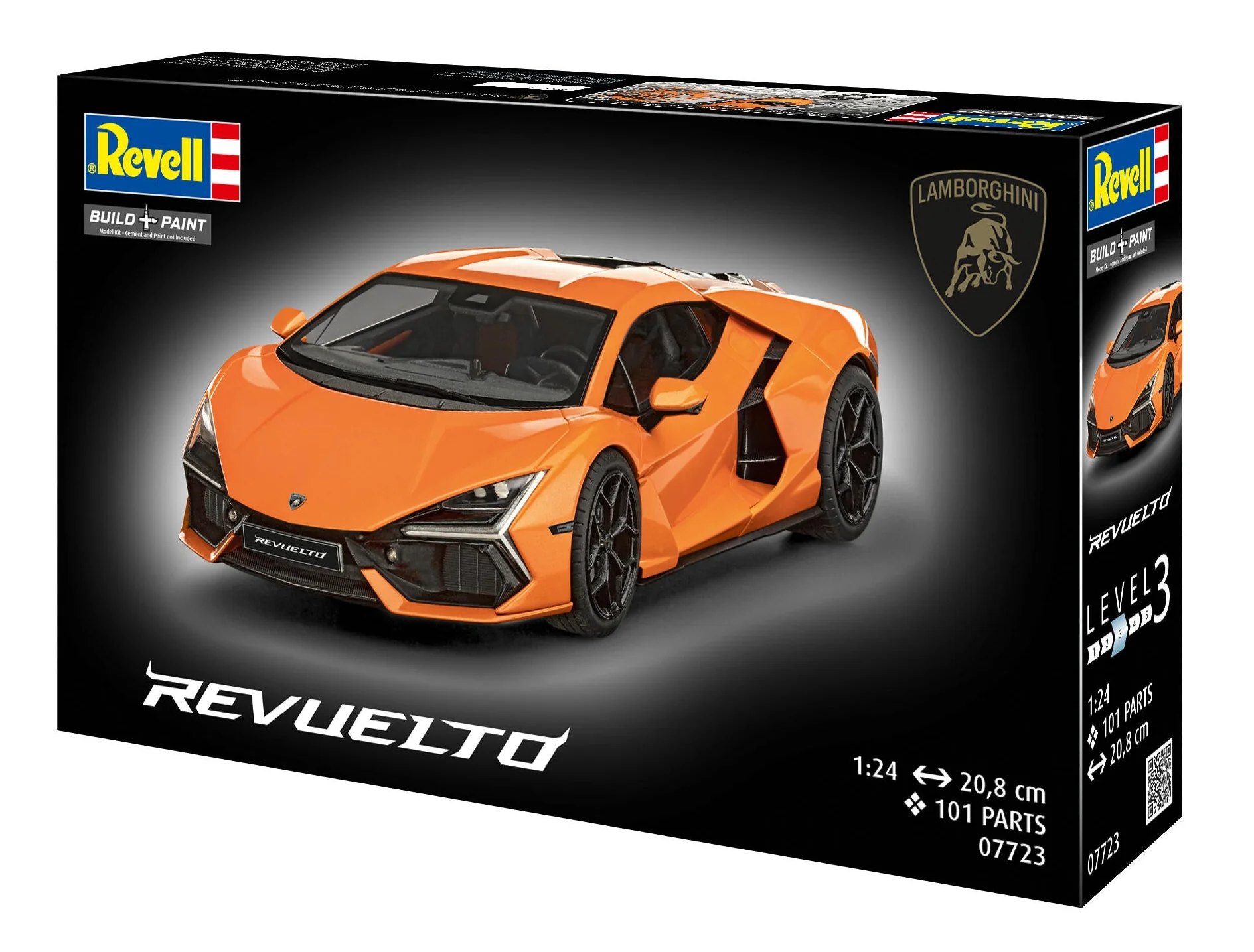 07723 Lamborghini Revuelto Model Kit - Image 8
