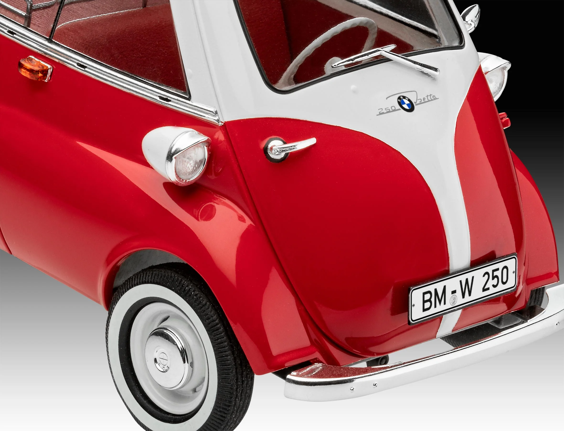 07735 BMW Isetta 250 - 70th Anniversary "Exclusive Edi." Model Kit - Image 5