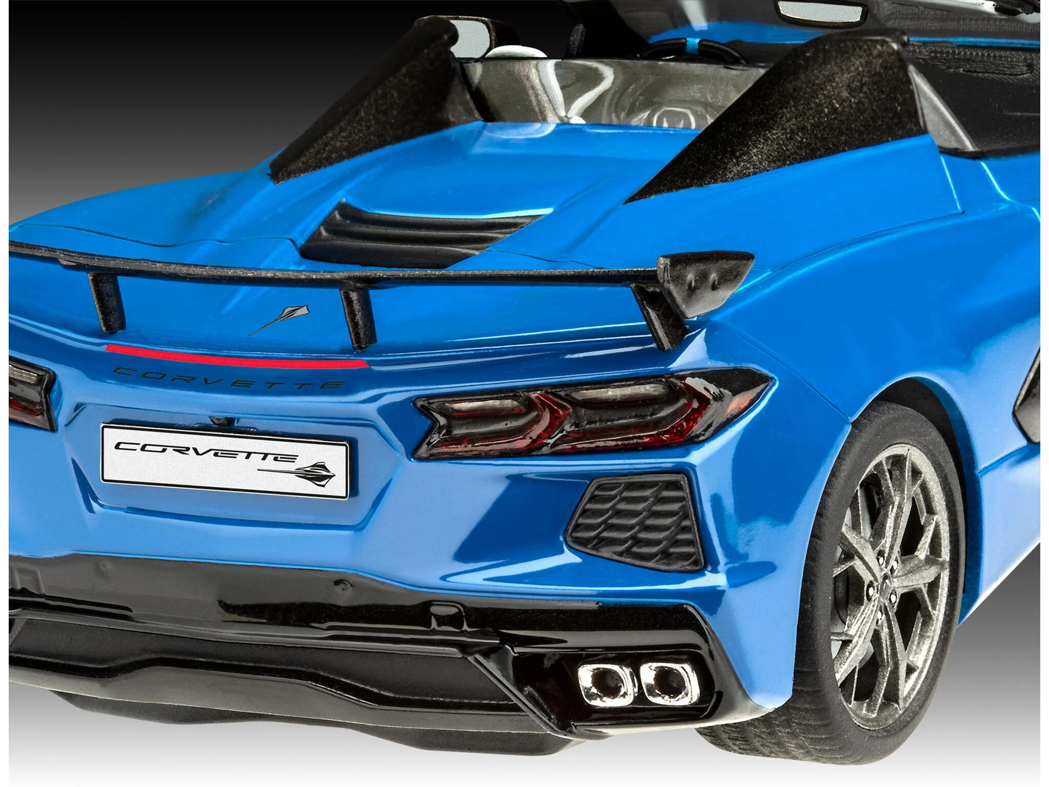 07750 Corvette C8 Cabriolet Model Kit - Image 5