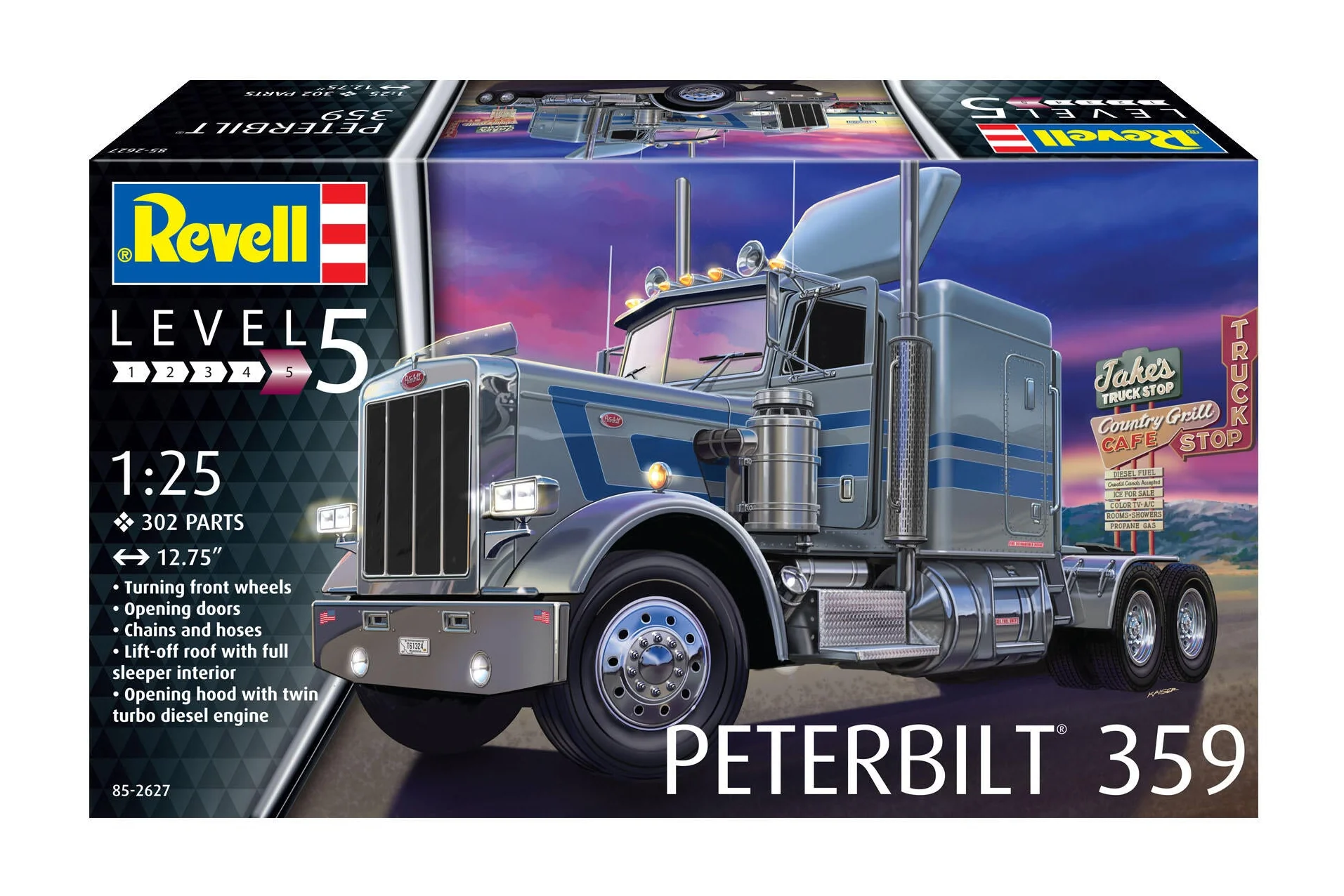 12627 Peterbilt 359 Model Kit