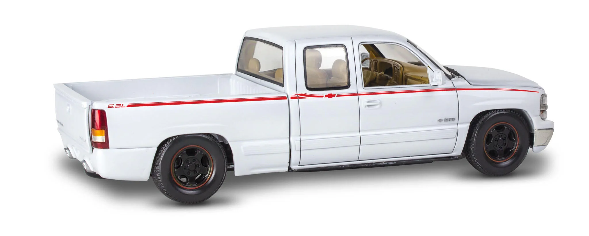 14538 1999 Chevy® Silverado® Street Pickup Model Kit - Image 3