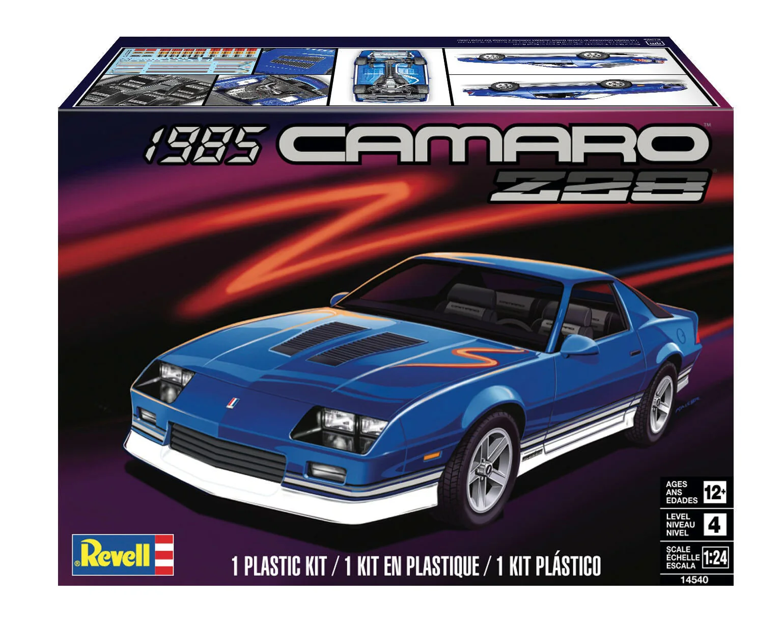 14540 1985 Chevy Camaro Z28 Model Kit - Image 7