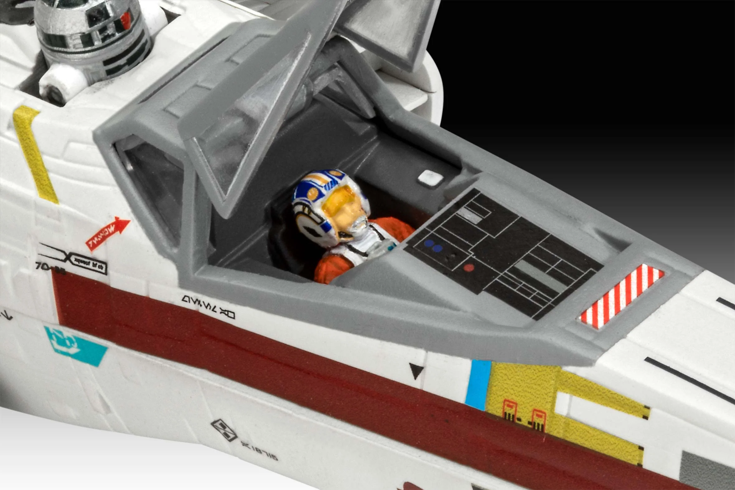 66790 Model Set Carson Teva's X-Wing: The Mandalorian Model Kit - Image 3