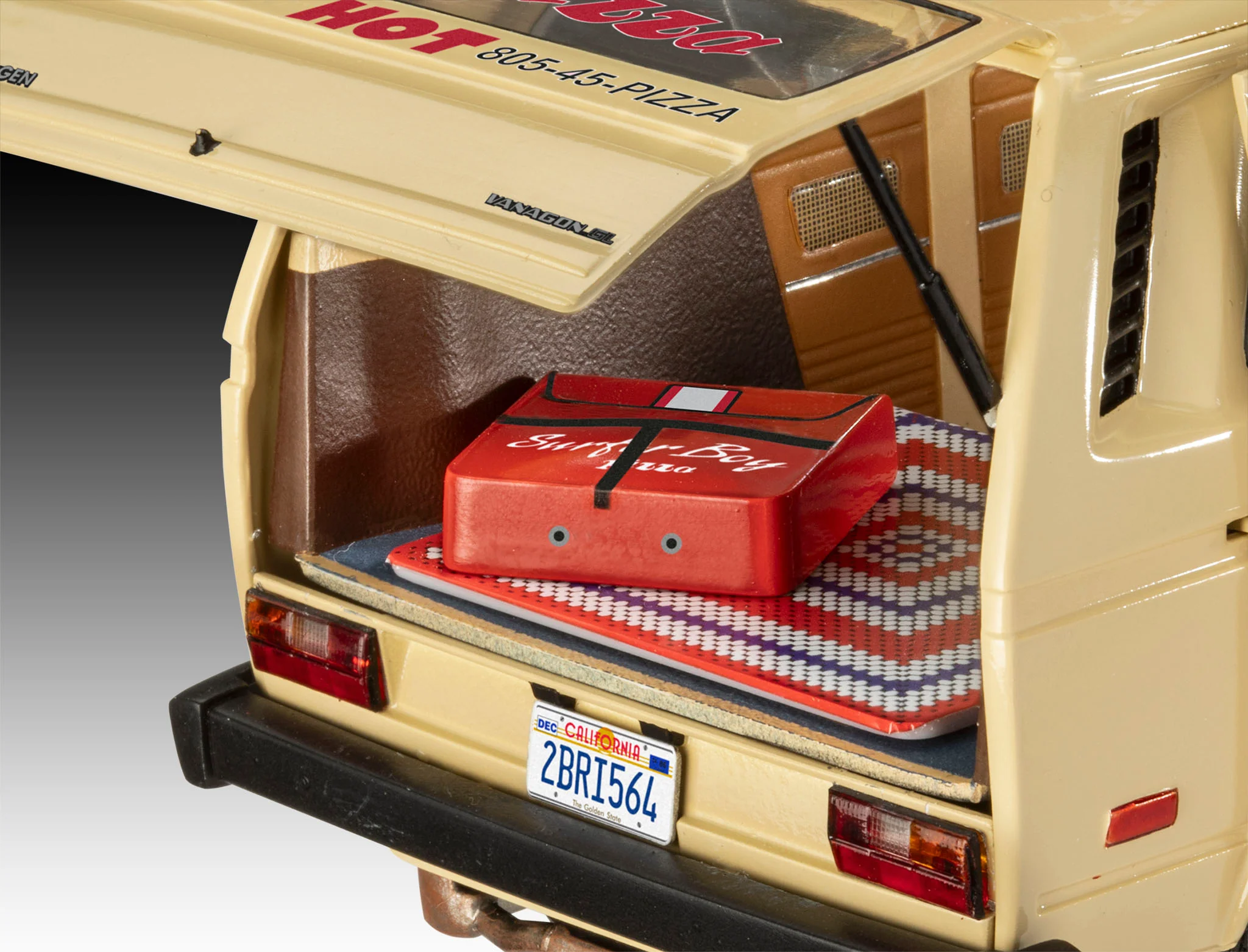67725 Model Set VW T3 Bus "Surfer Boy": Stranger Things Model Kit - Image 9