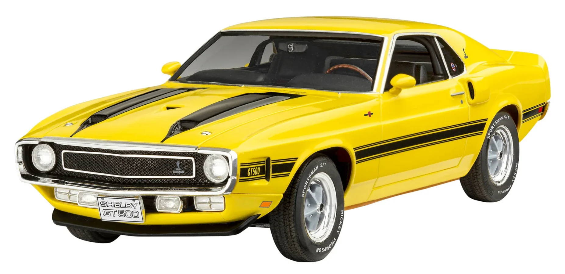 67729 Model Set '70 Shelby Mustang GT500 Model Kit - Image 2