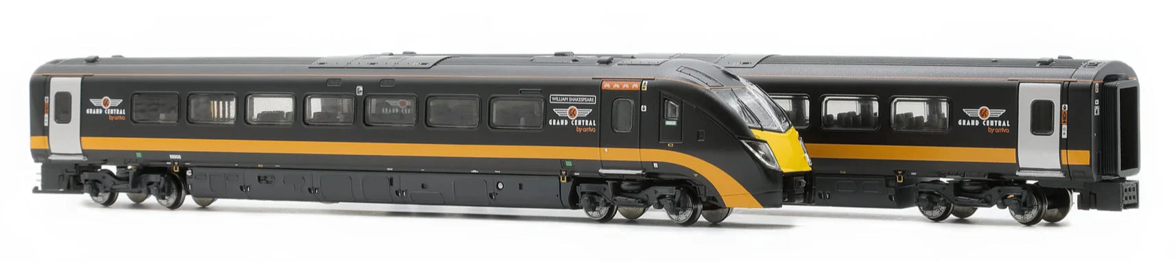 RT-N-180-GC-103B Class 180 - Grand Central livery green stripe (N/2mm) 5-car DMU - Image 4