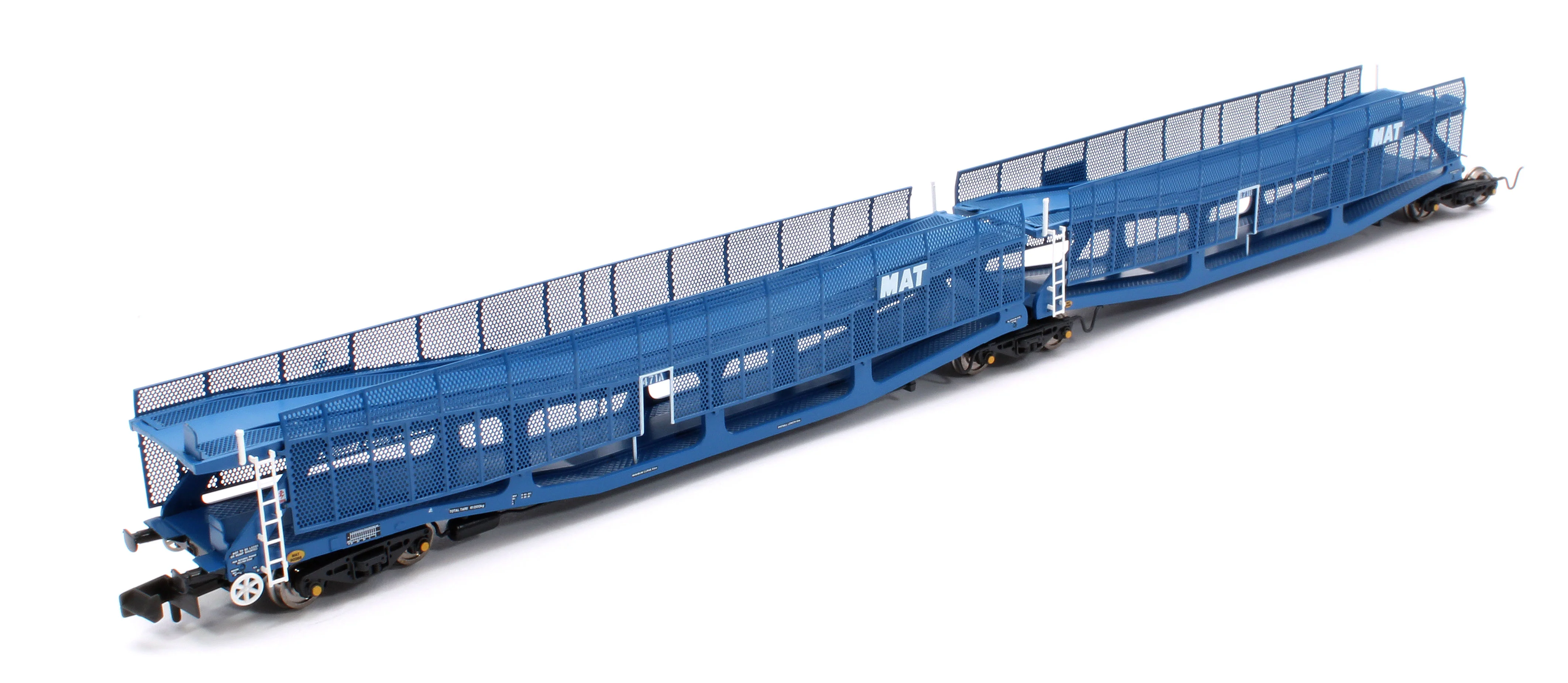 RT-N-CAR4-136B Quad Set Cartic-4 Car Carrier - MAT Blue with Mesh Screens (Set B) - Image 2