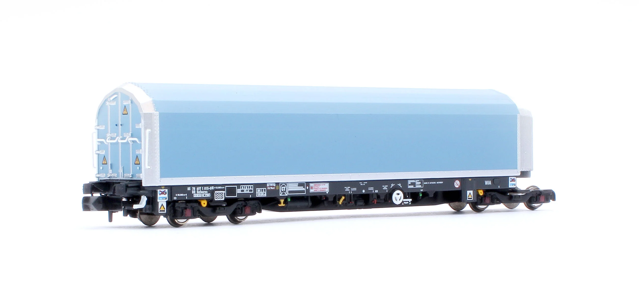 N/2mm 5-car Arbel WIA car carrier with DB Schenker branding. Wagon number 85 70 4971 015-8 - Image 2