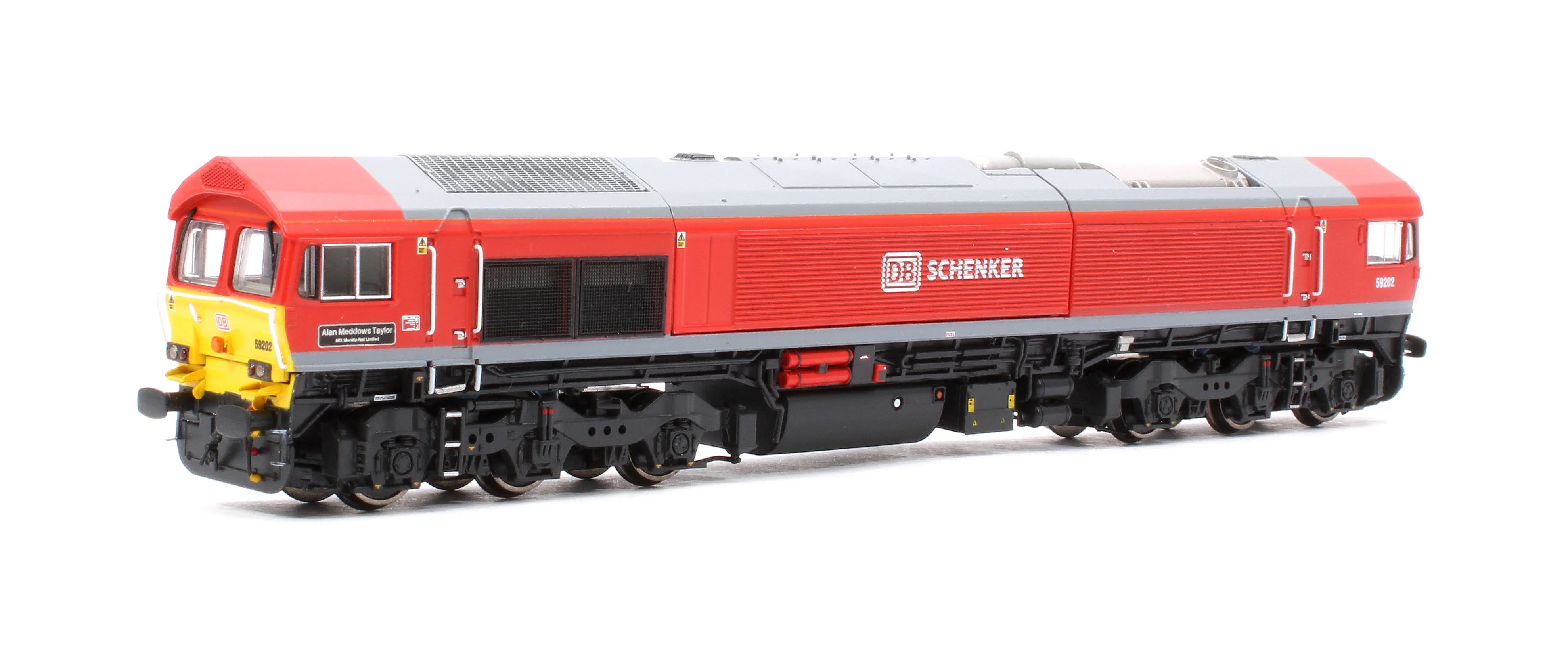 RT-N59-DB-202DCC Class 59 59202 DB livery Alan Meddows Taylor Diesel Locomotive - DCC Sound