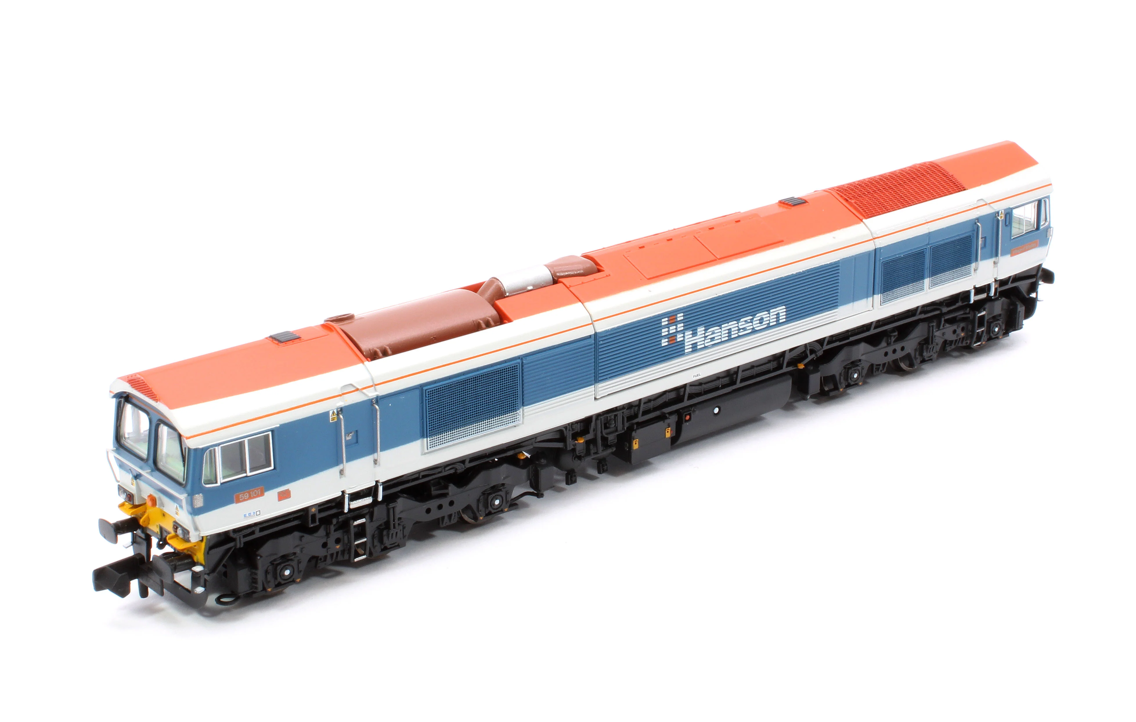 RT-N59-HN-101DC Class 59 59101 Hanson Livery Village of Whatley Diesel Locomotive - Image 10